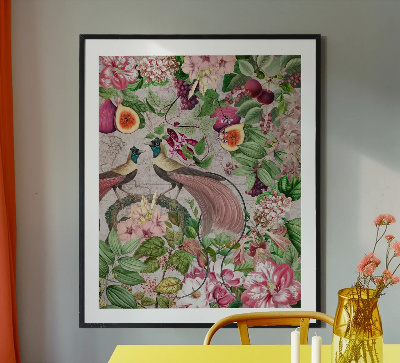 Paradiso esotico poster da Vintage World - Uta Naumann