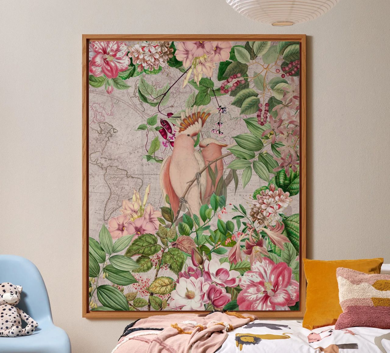 Birdsong in Paradise forex plate by Vintage World - Uta Naumann