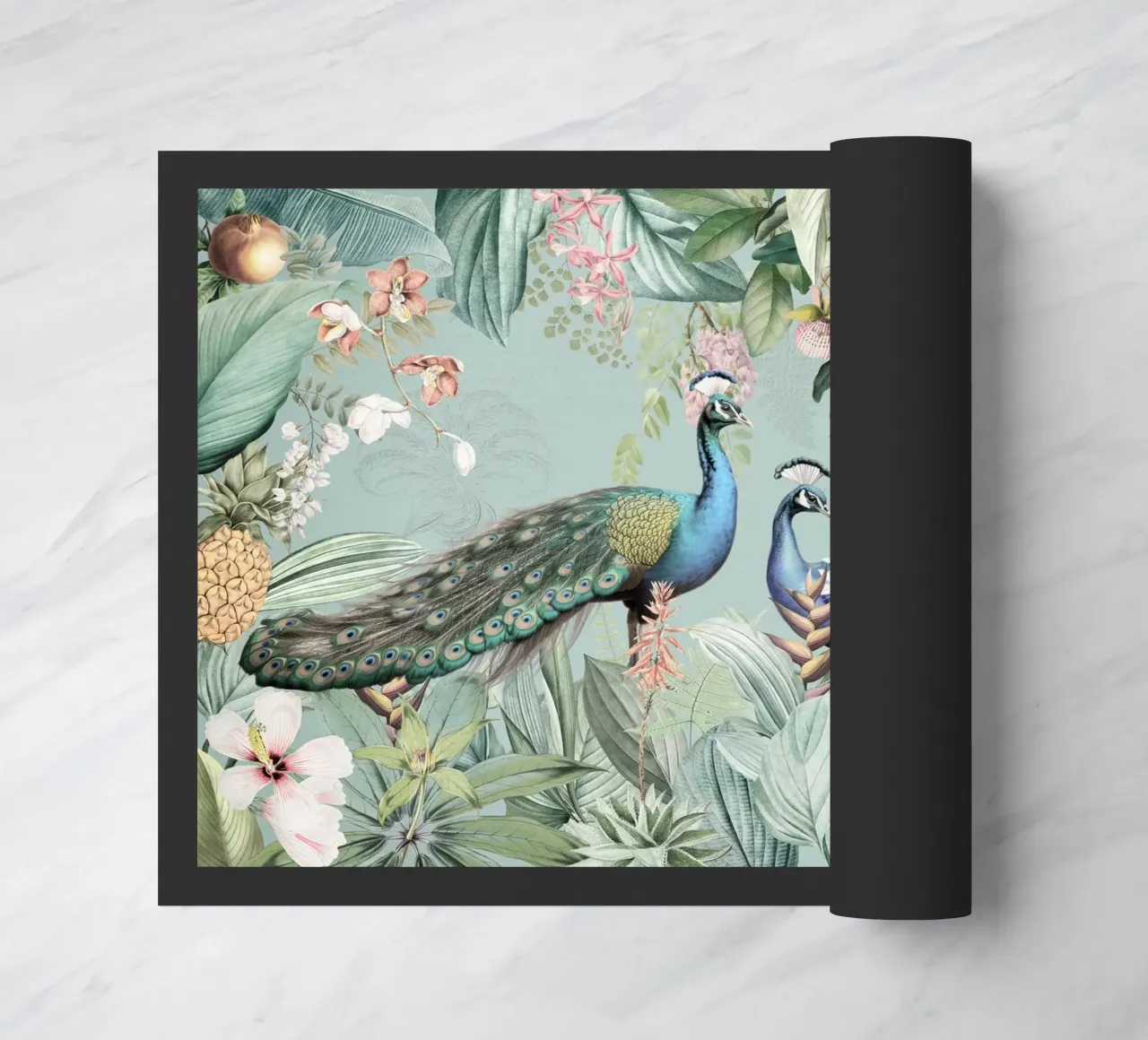 Piume esotiche in paradiso zerbino da Vintage World - Uta Naumann