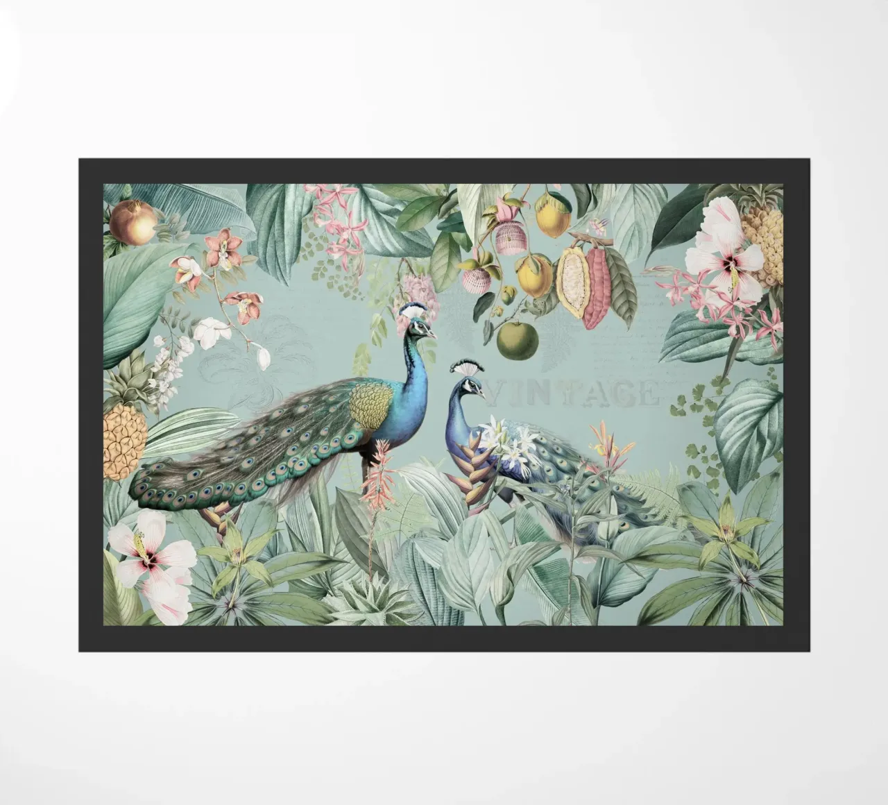 Piume esotiche in paradiso zerbino da Vintage World - Uta Naumann