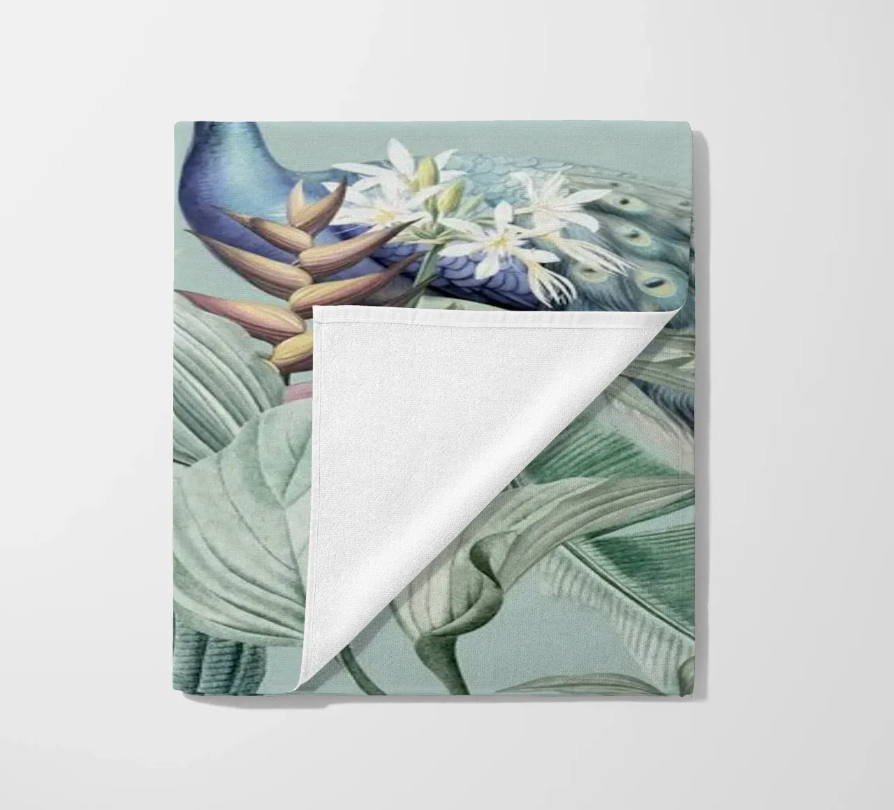 Piume esotiche in paradiso telo mare da Vintage World - Uta Naumann