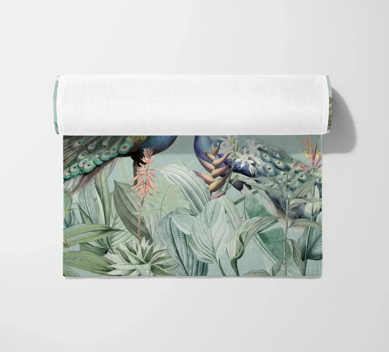 Piume esotiche in paradiso telo mare da Vintage World - Uta Naumann