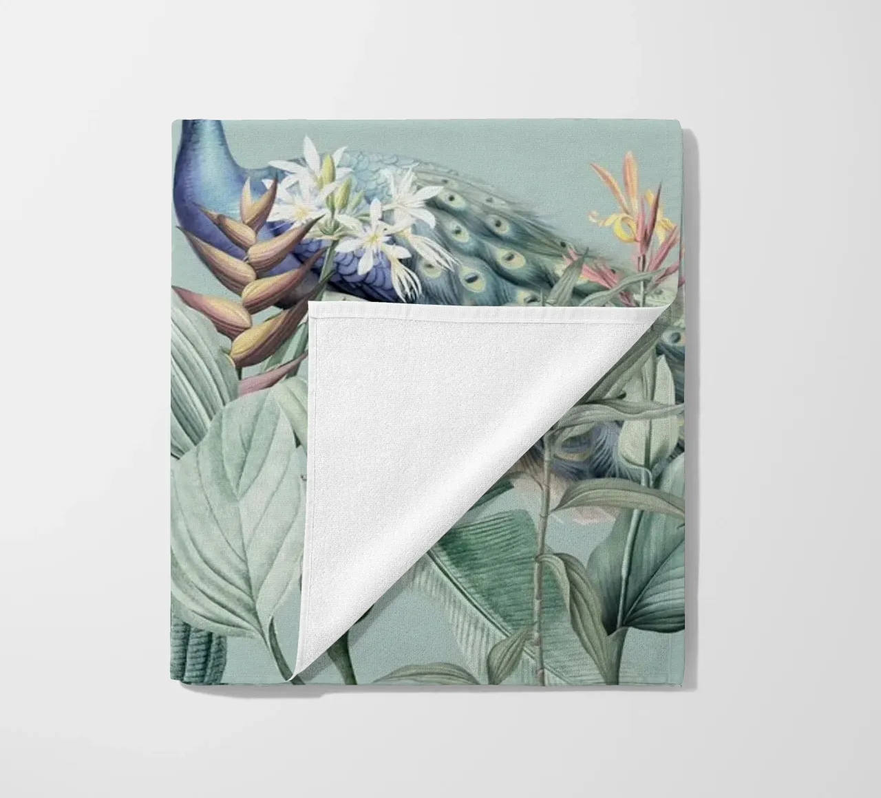 Piume esotiche in paradiso telo mare da Vintage World - Uta Naumann