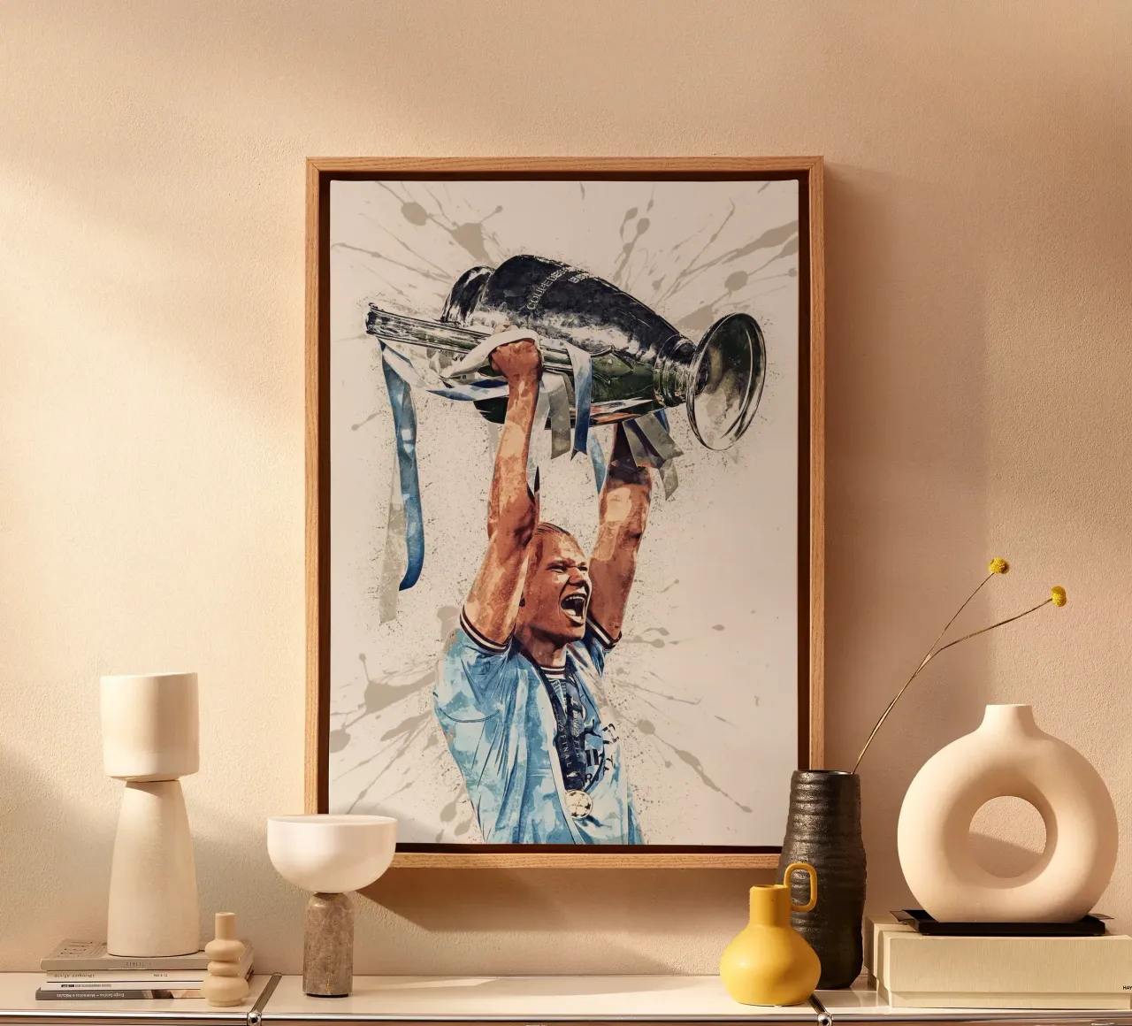 Erling Braut Håland canvas by tenten