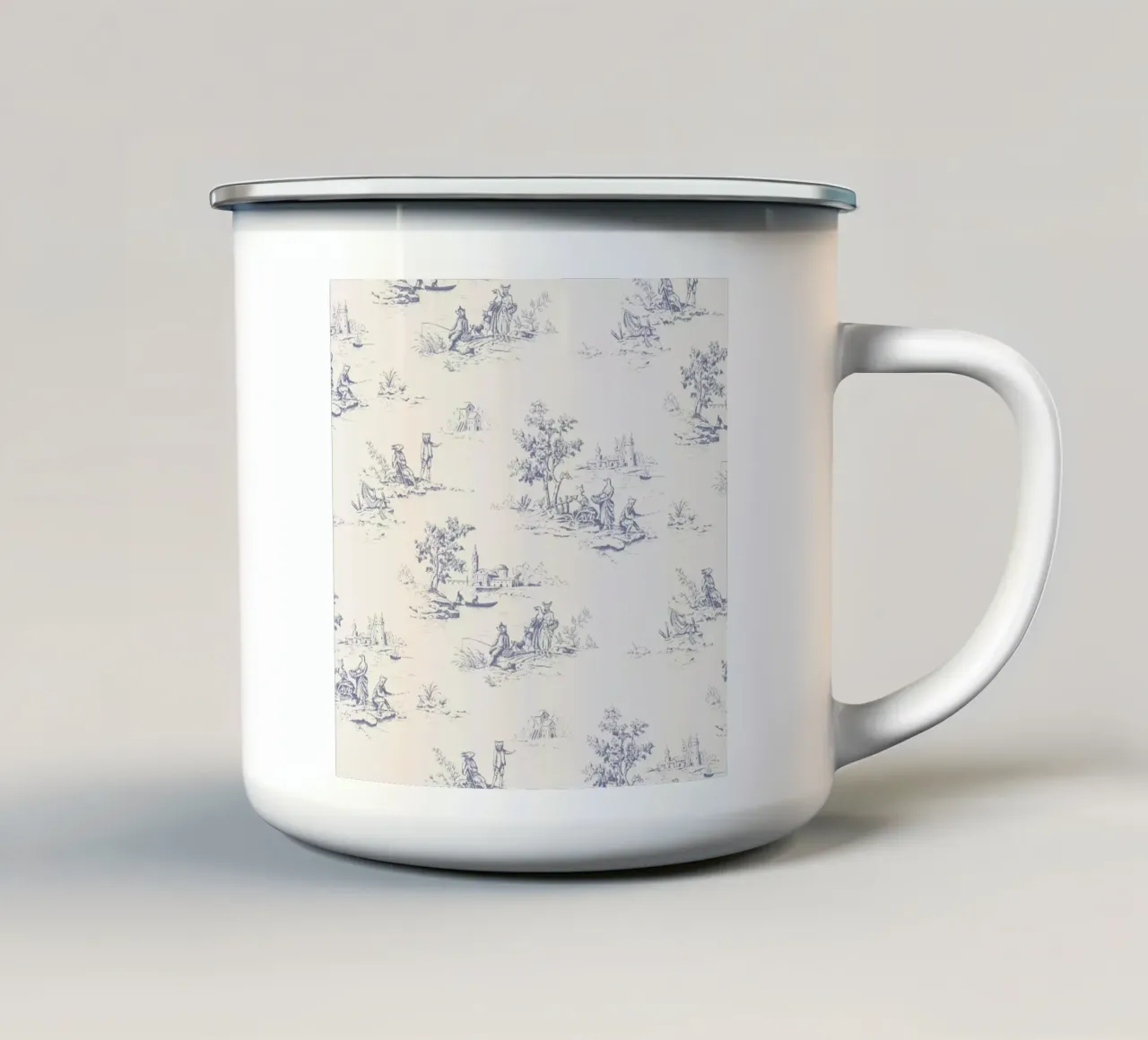Animal Jouy tazza in smalto da Florent Bodart