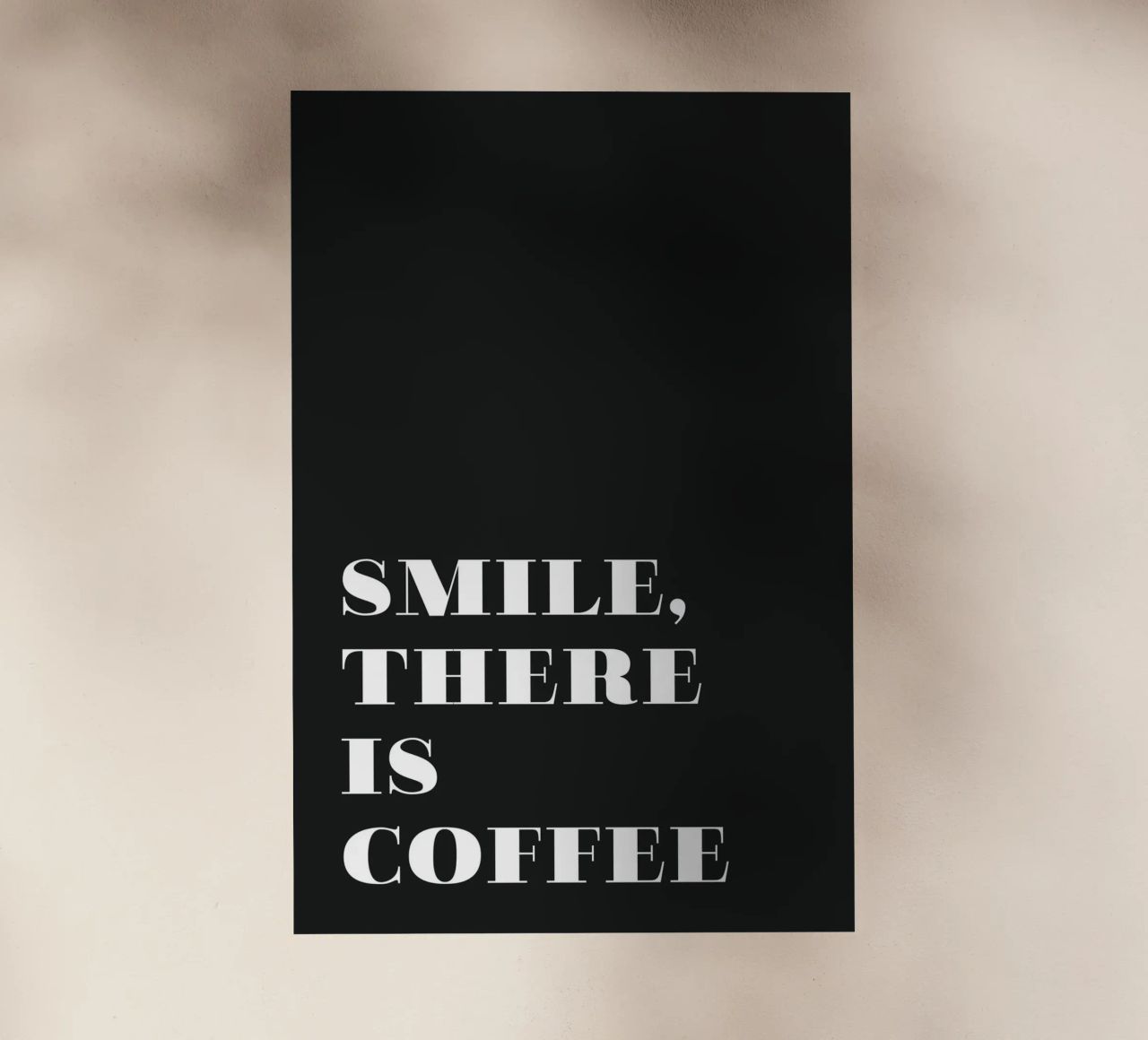 Smile, there is coffee pellicola backlit da Daily Inspiration