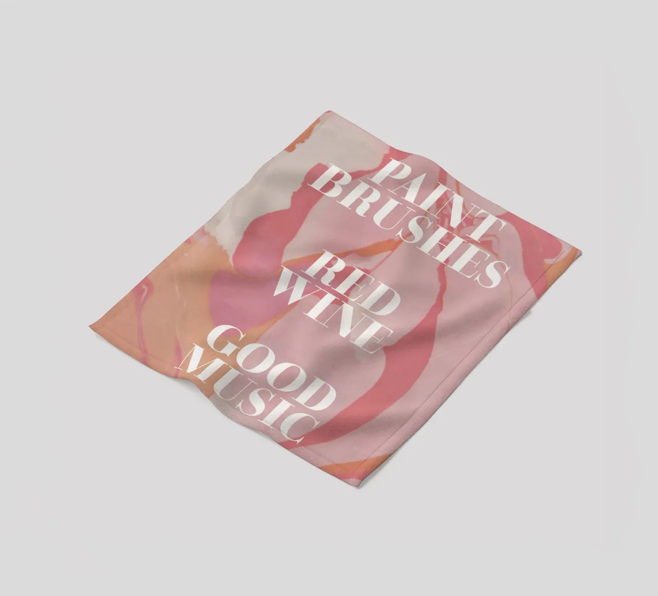 red wine, good music coperta in pile da Daily Inspiration