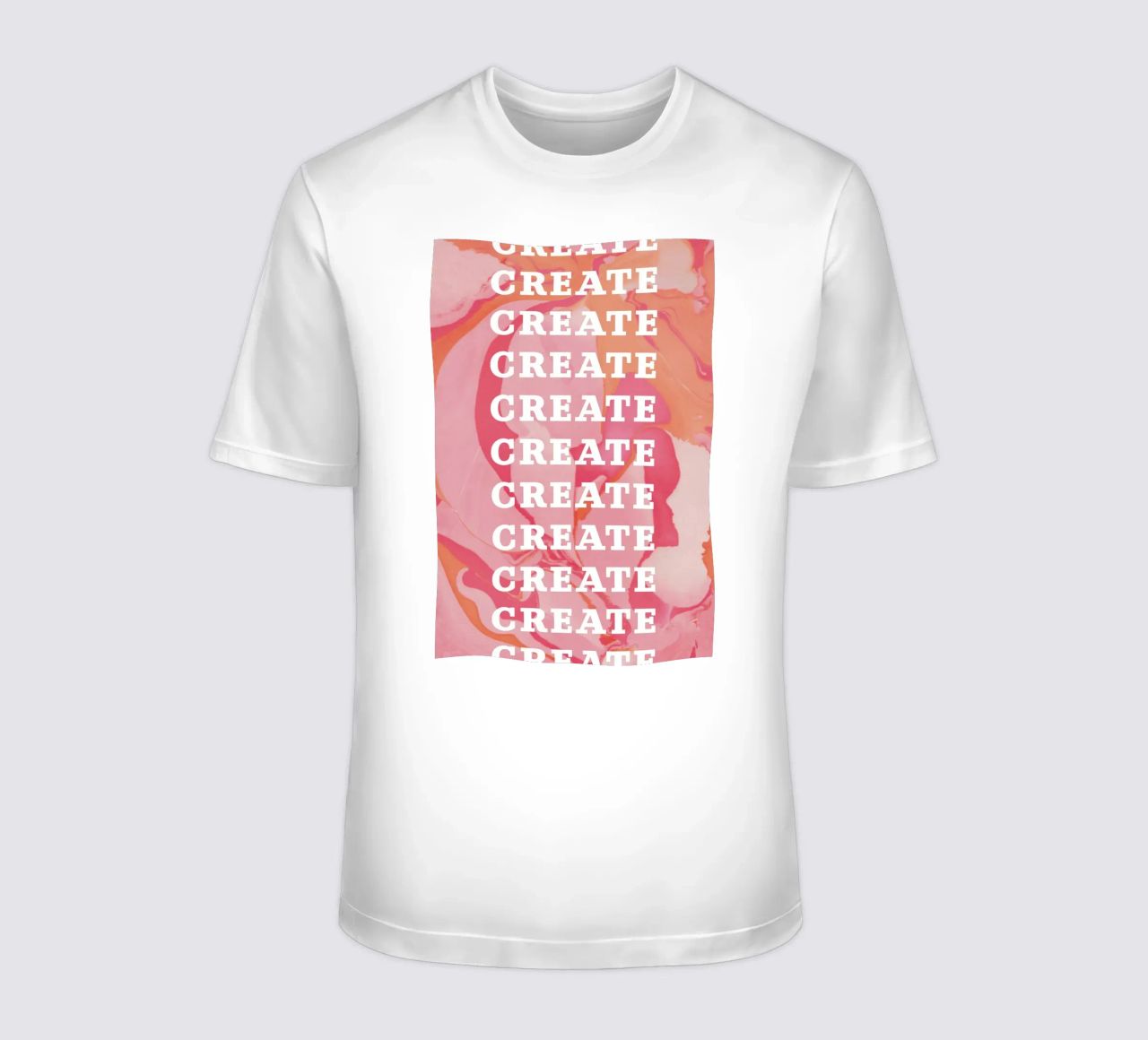 create create create t-shirt by Daily Inspiration