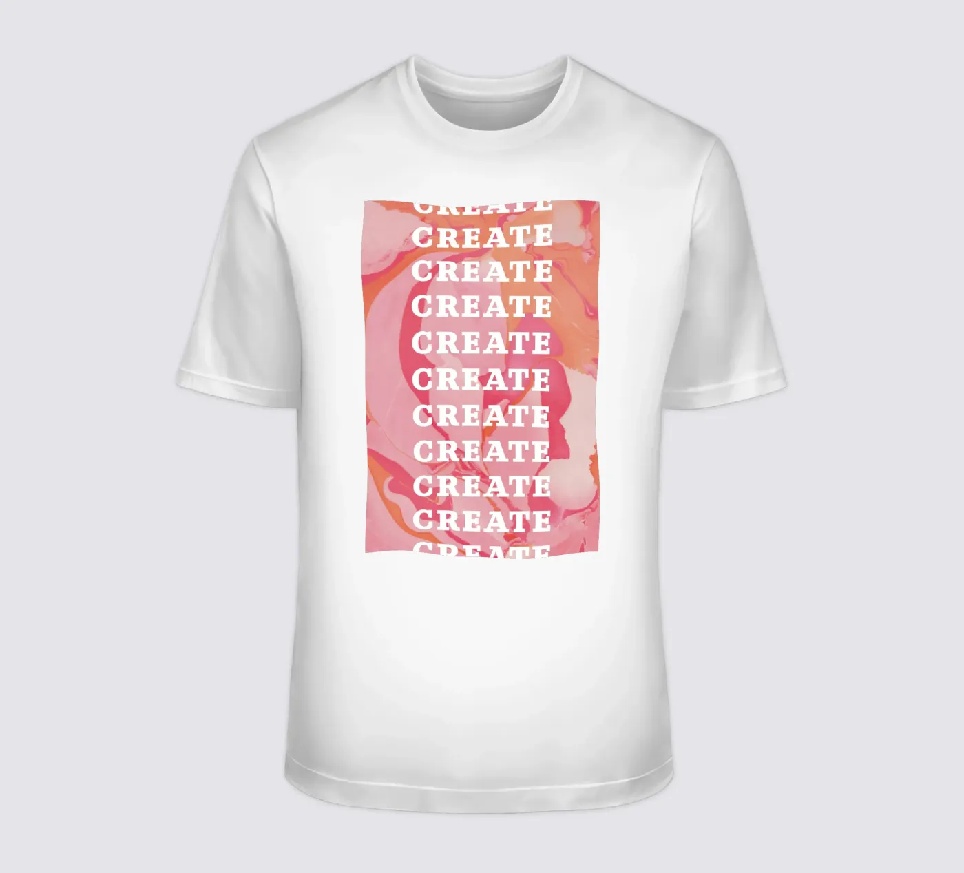 create create create t-shirt by Daily Inspiration