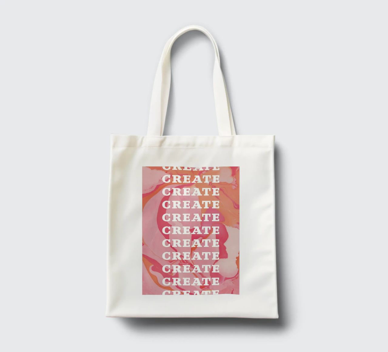 create create create tote bag by Daily Inspiration