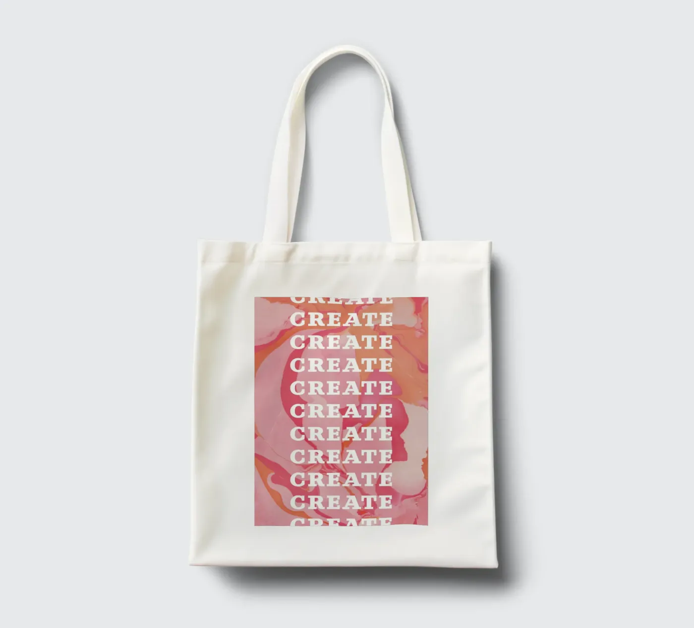 create create create jute draagtas van Daily Inspiration