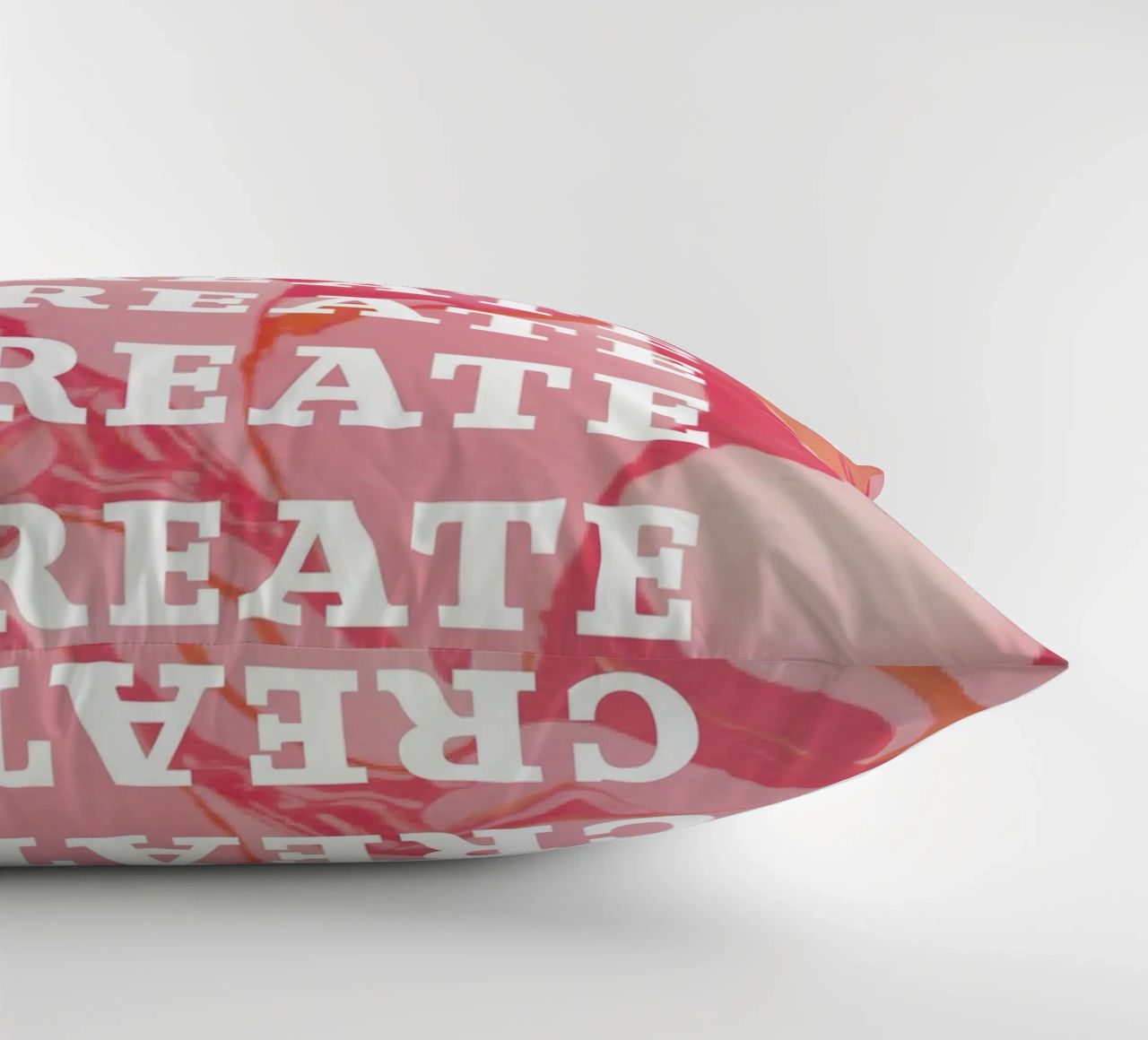 create create create decorative cushion by Daily Inspiration