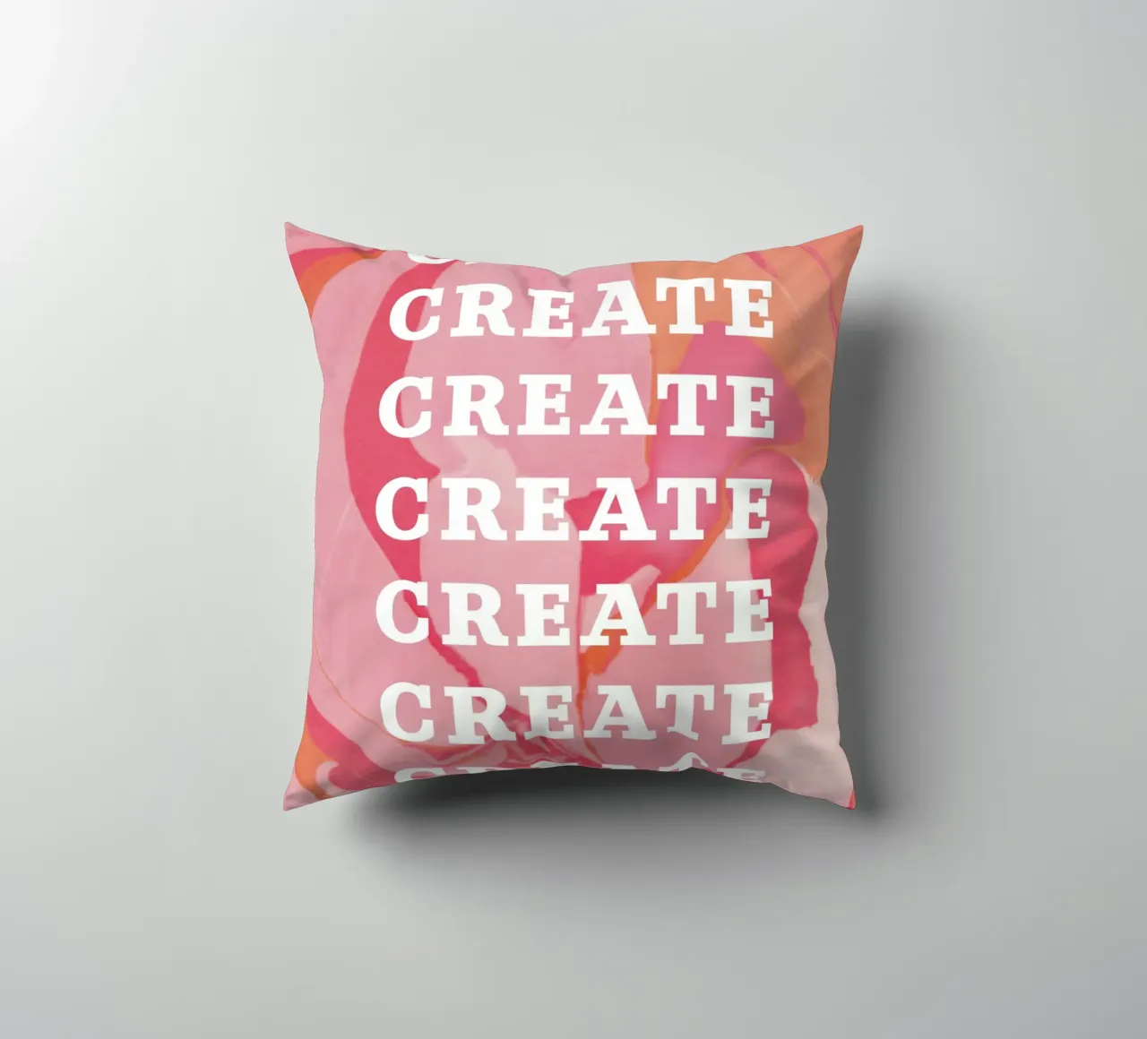 create create create Kissen von Daily Inspiration