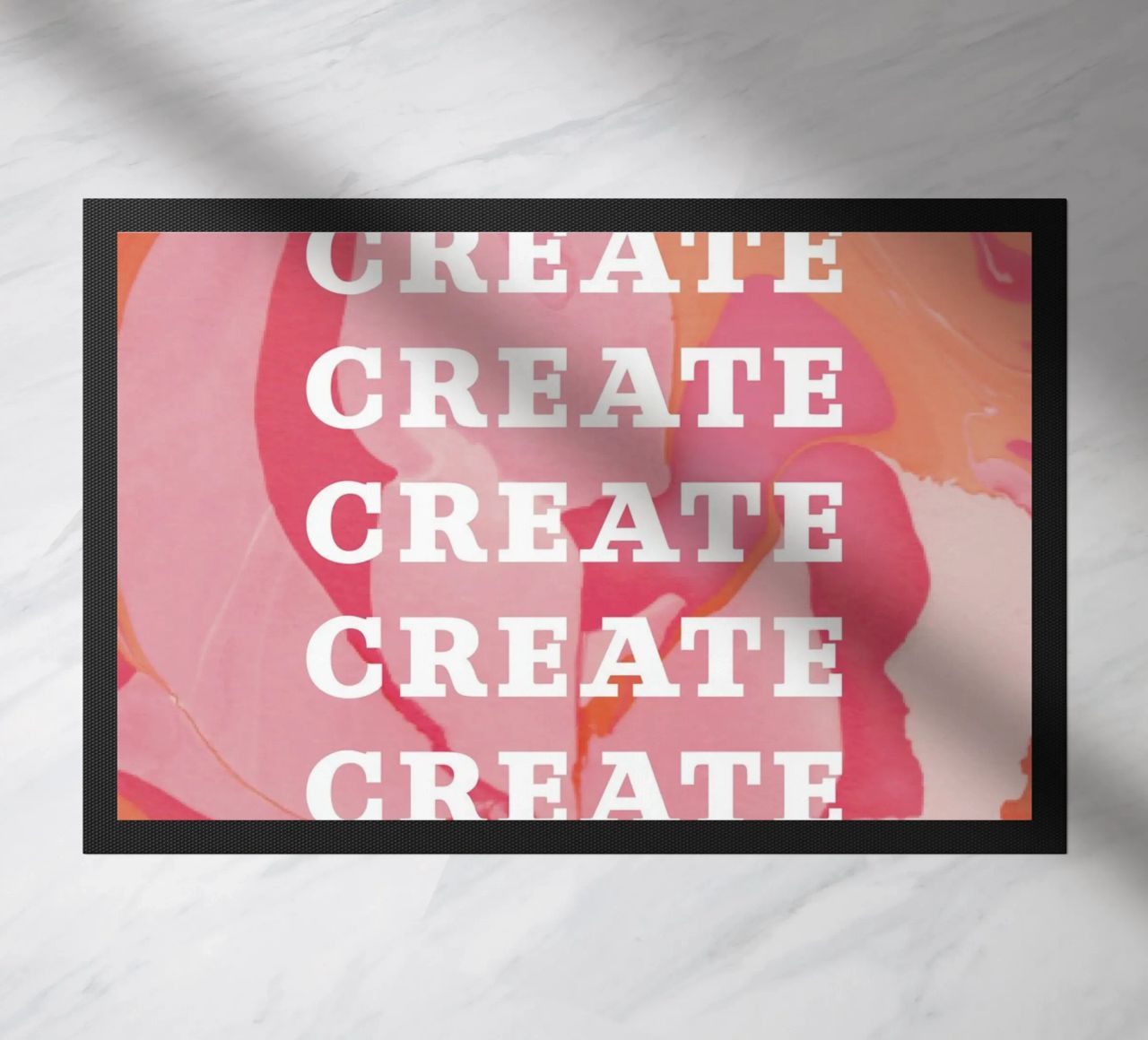 create create create doormat by Daily Inspiration