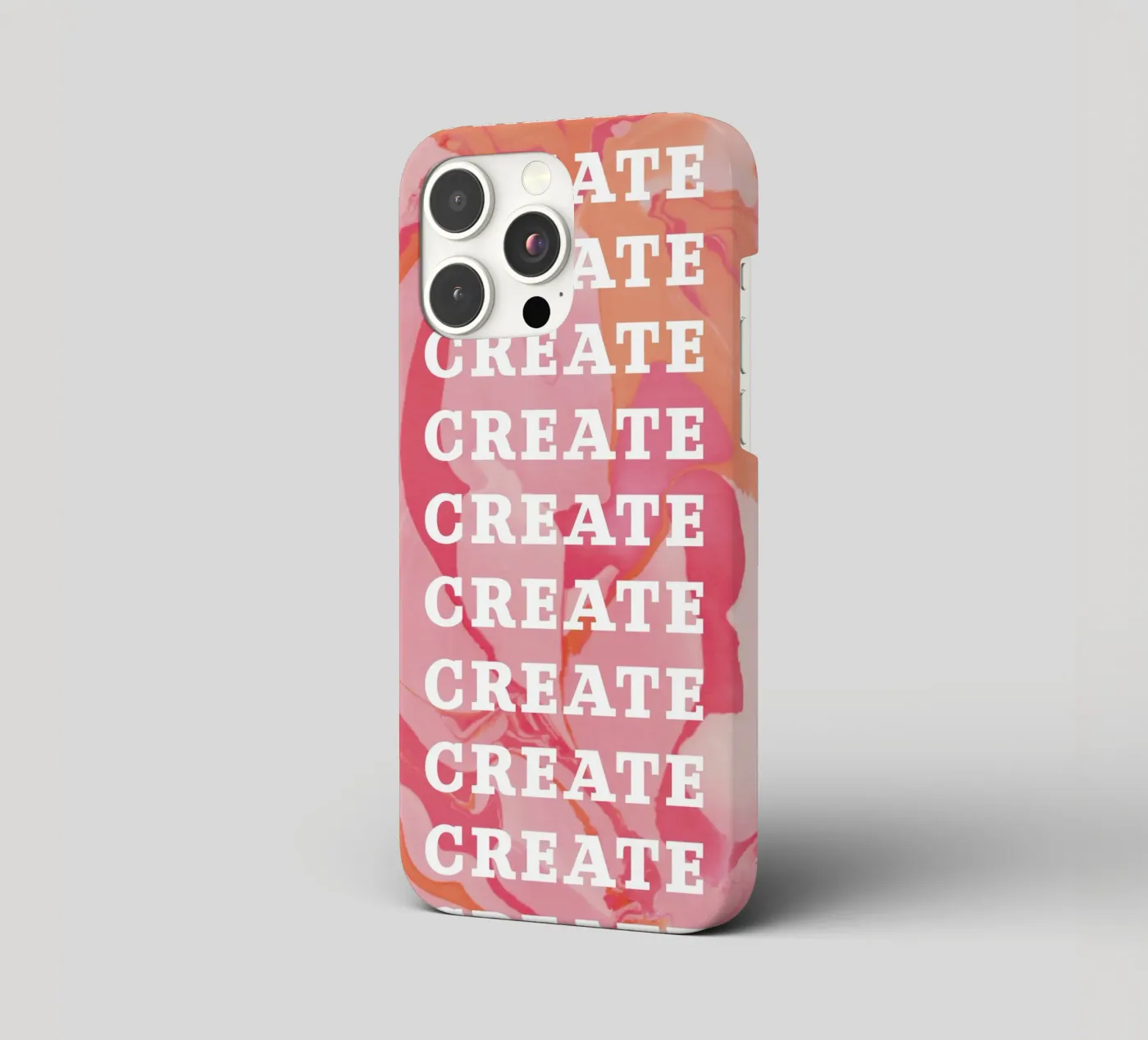 create create create iphone case by Daily Inspiration