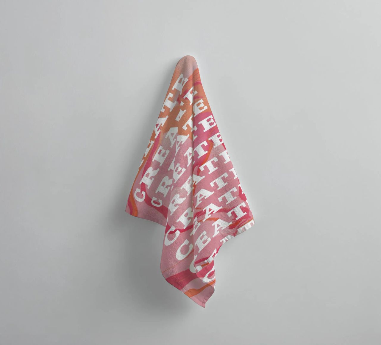 create create create towel by Daily Inspiration