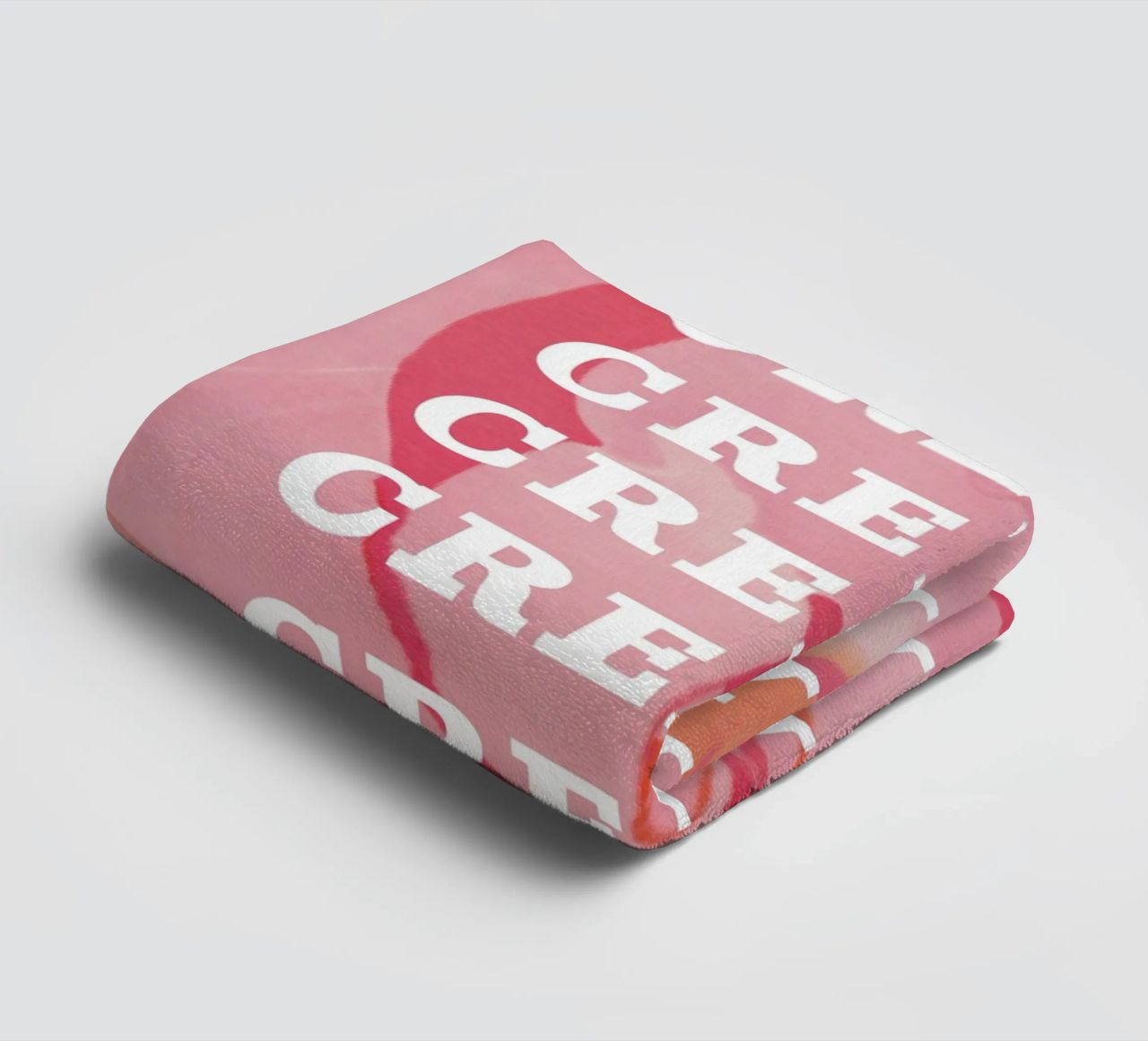 create create create towel by Daily Inspiration
