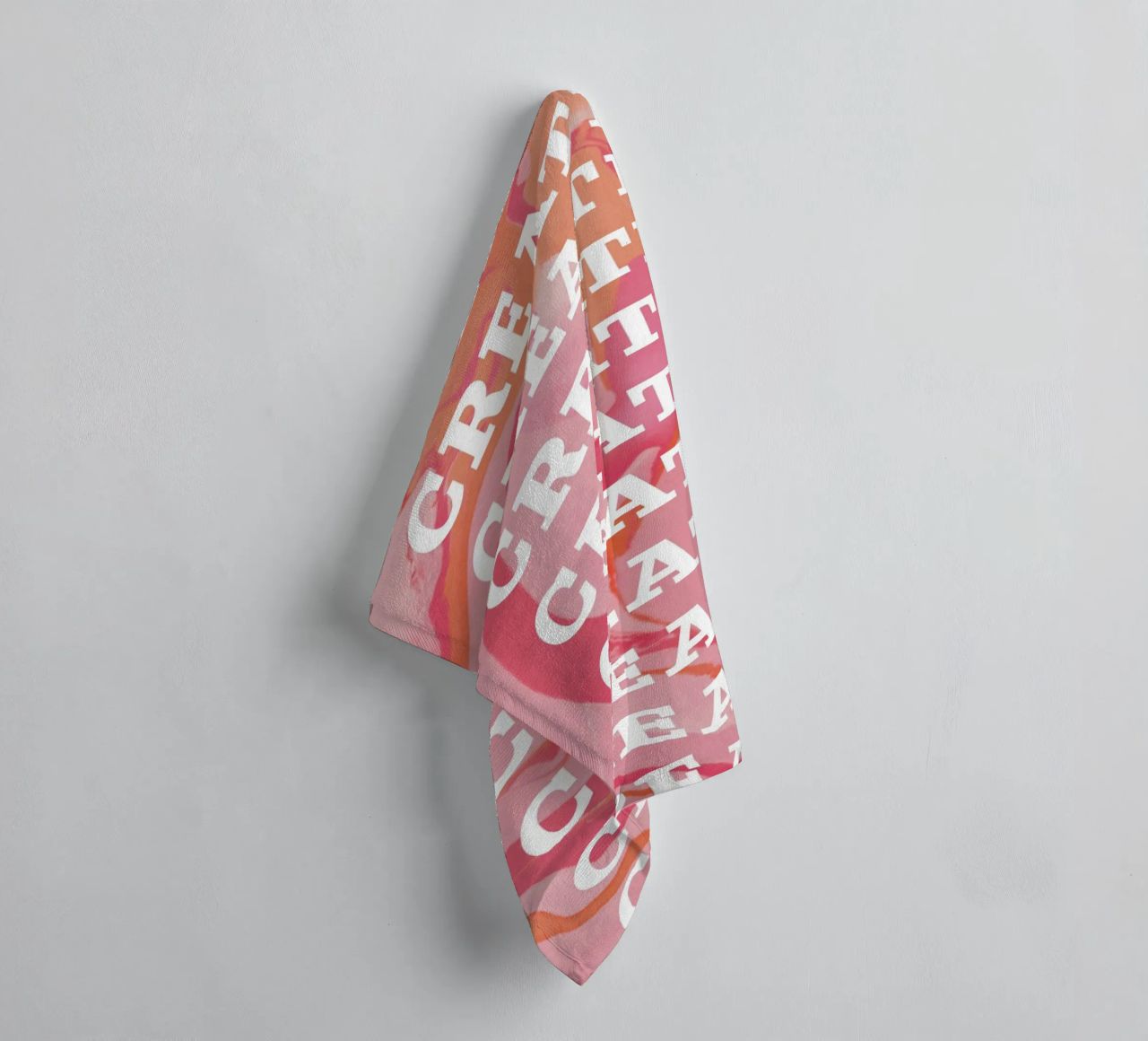 create create create towel by Daily Inspiration