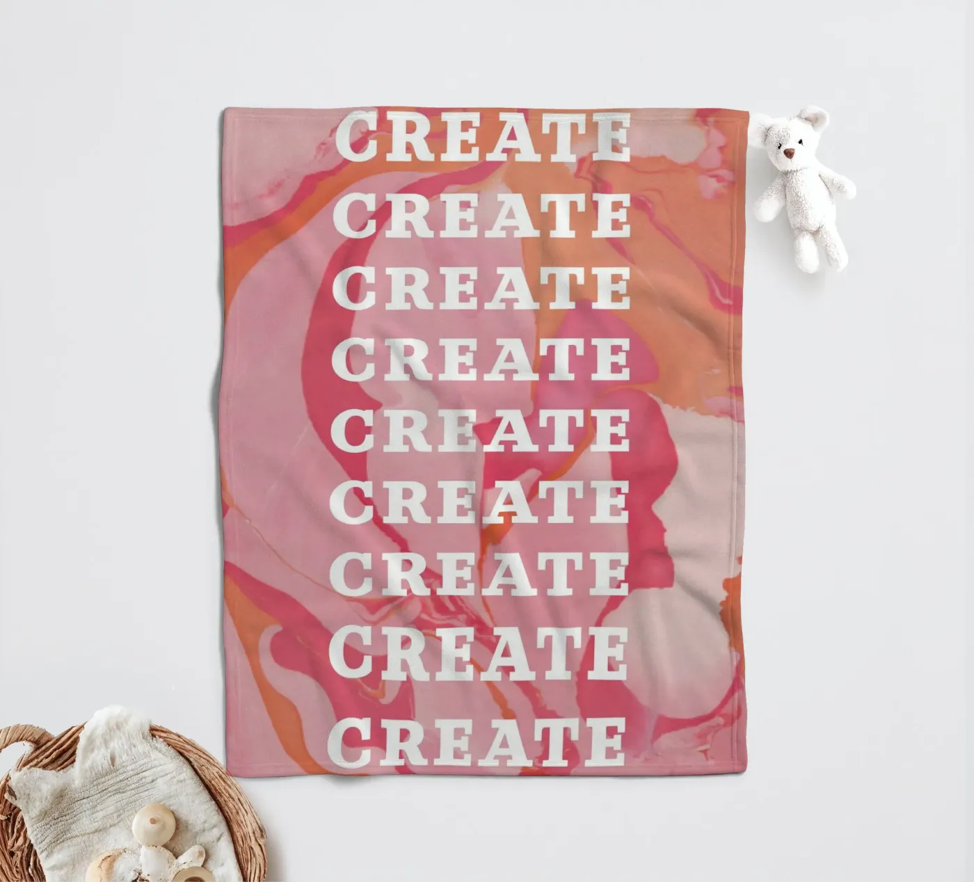 create create create plaid polaire de Daily Inspiration