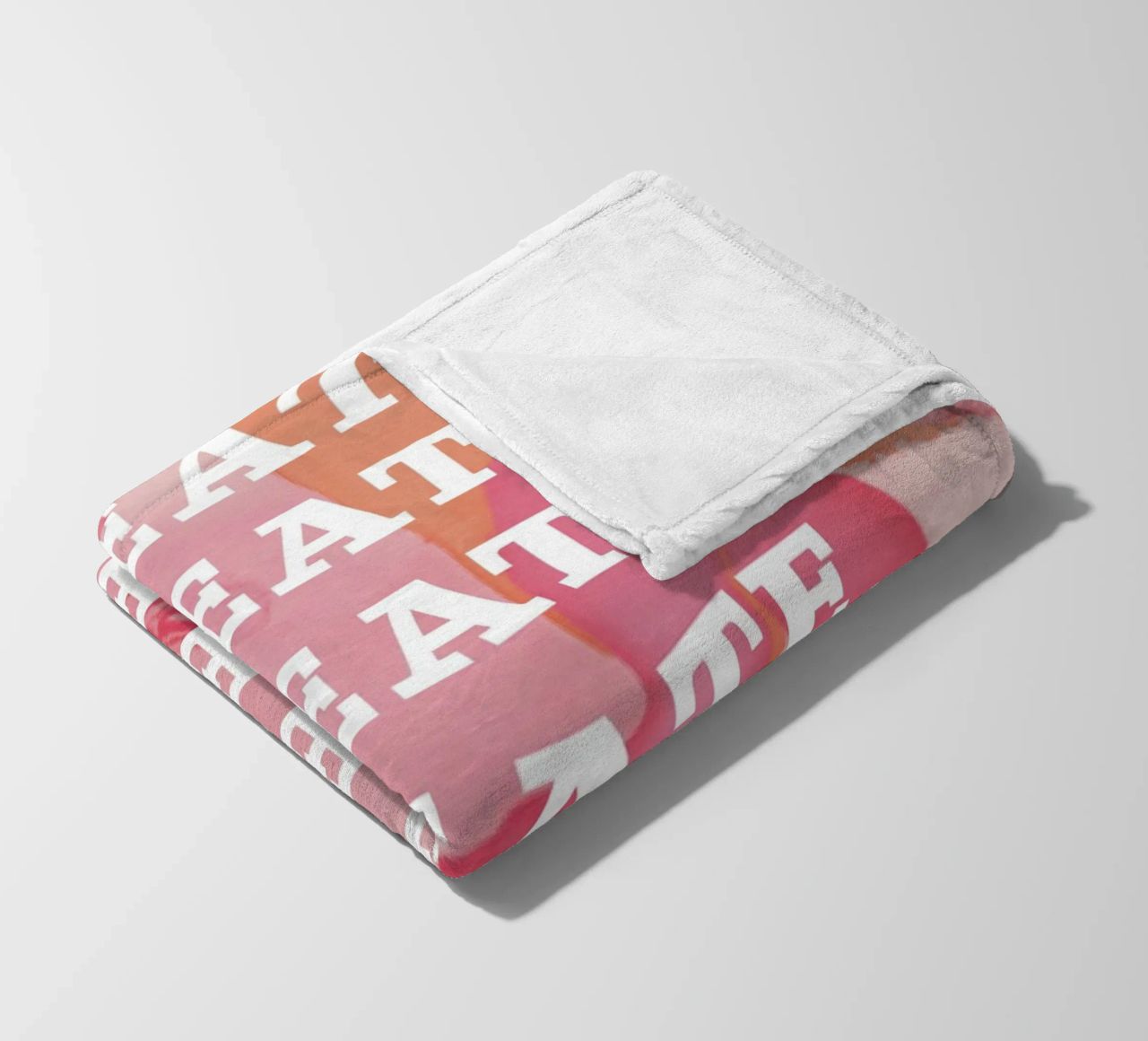 create create create fleece blanket by Daily Inspiration