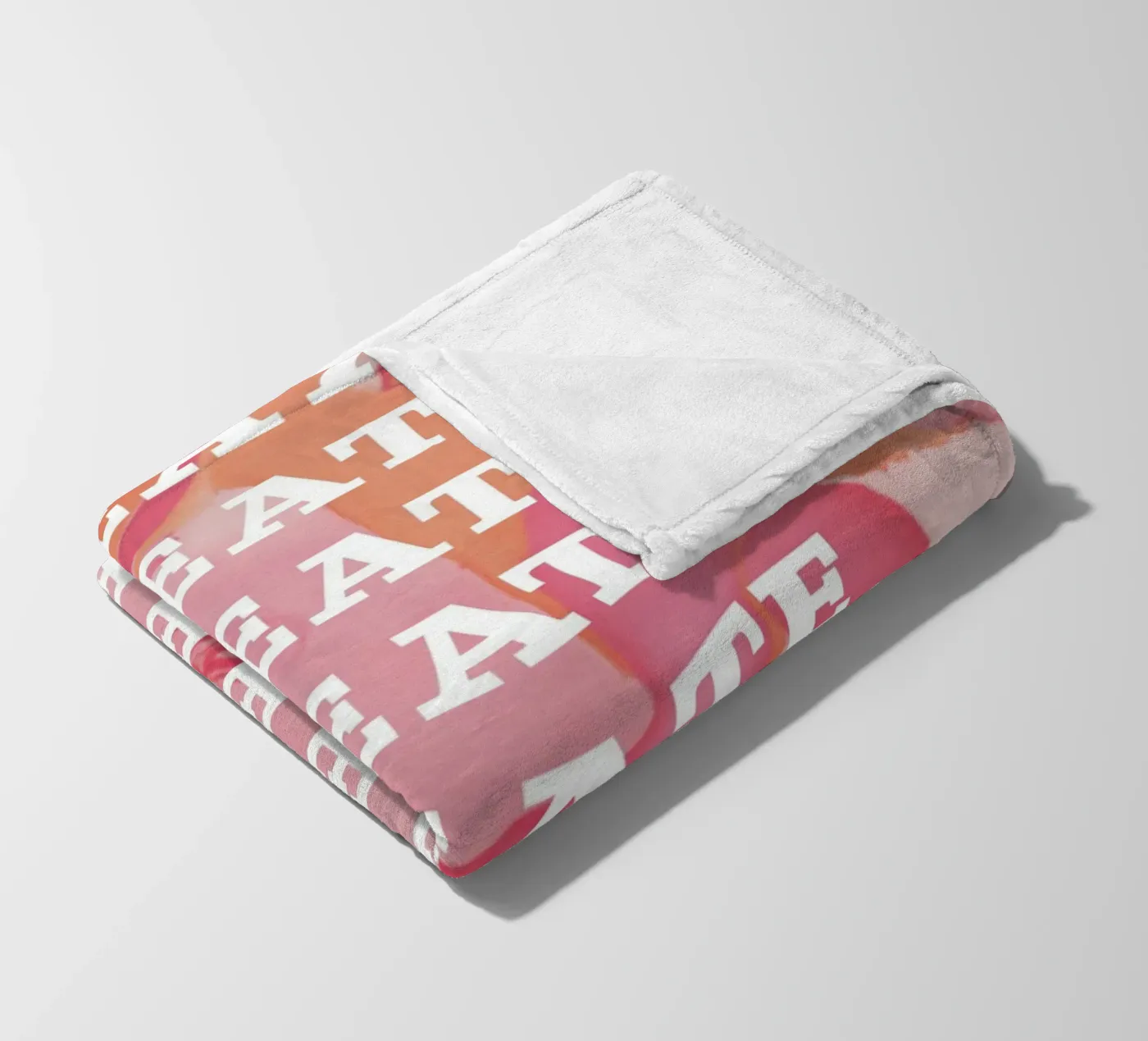 create create create fleece blanket by Daily Inspiration