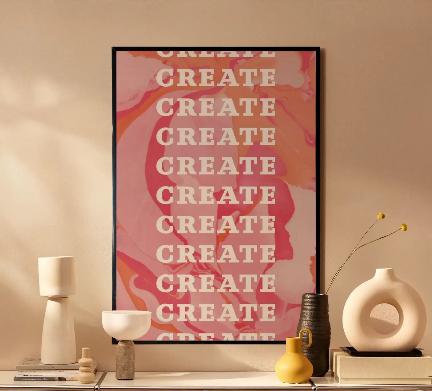 create create create poster van Daily Inspiration