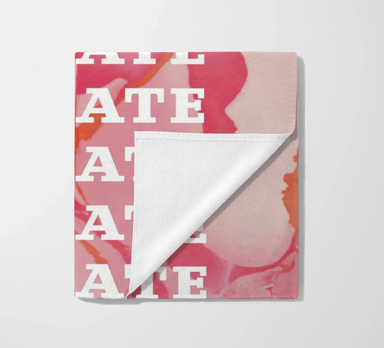create create create beach towel by Daily Inspiration