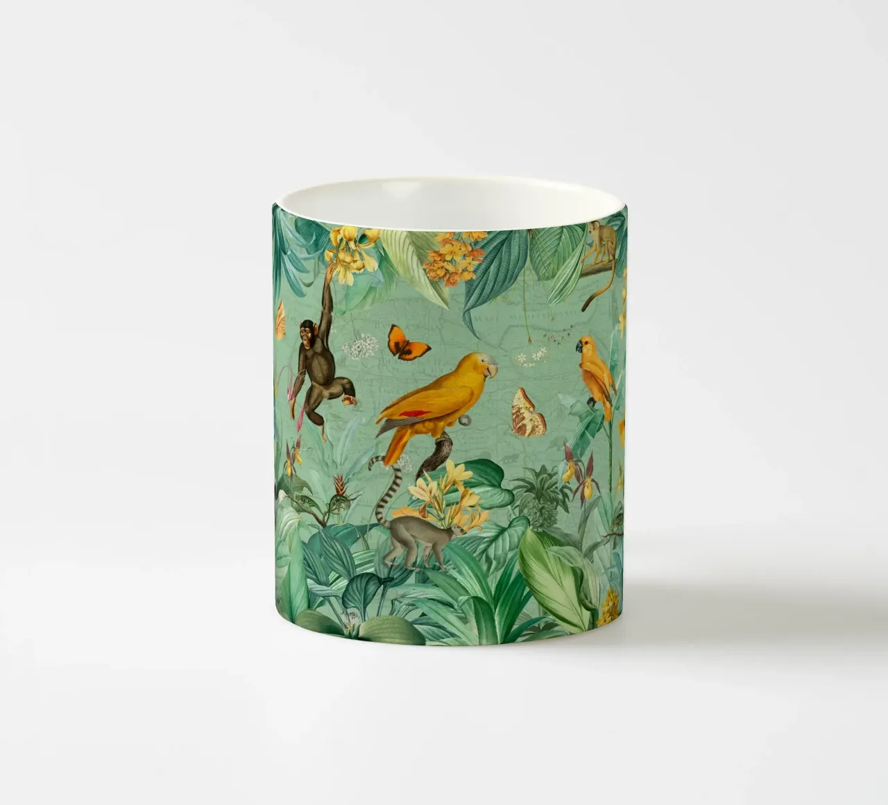 Avventure nella giungla vintage tazza in ceramica da Vintage World - Uta Naumann