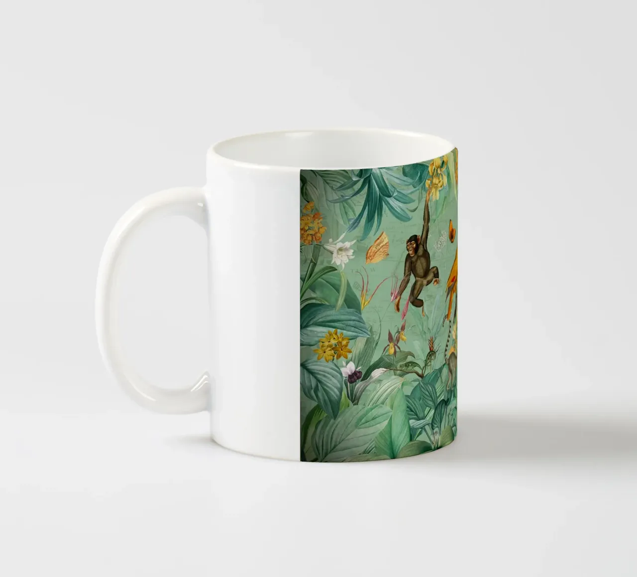 Avventure nella giungla vintage tazza in ceramica da Vintage World - Uta Naumann