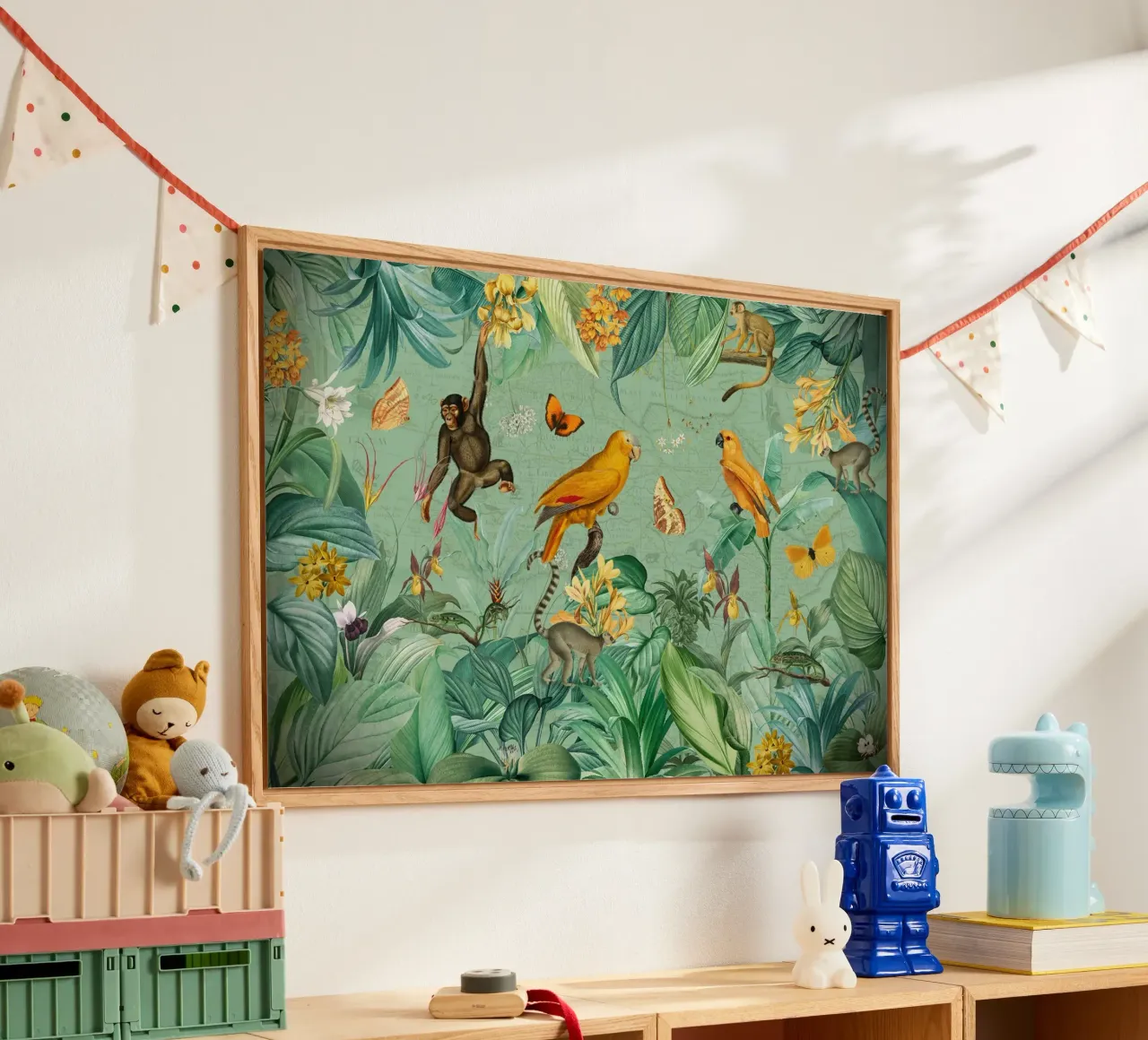 Aventuras en la jungla metacrilato de Vintage World - Uta Naumann