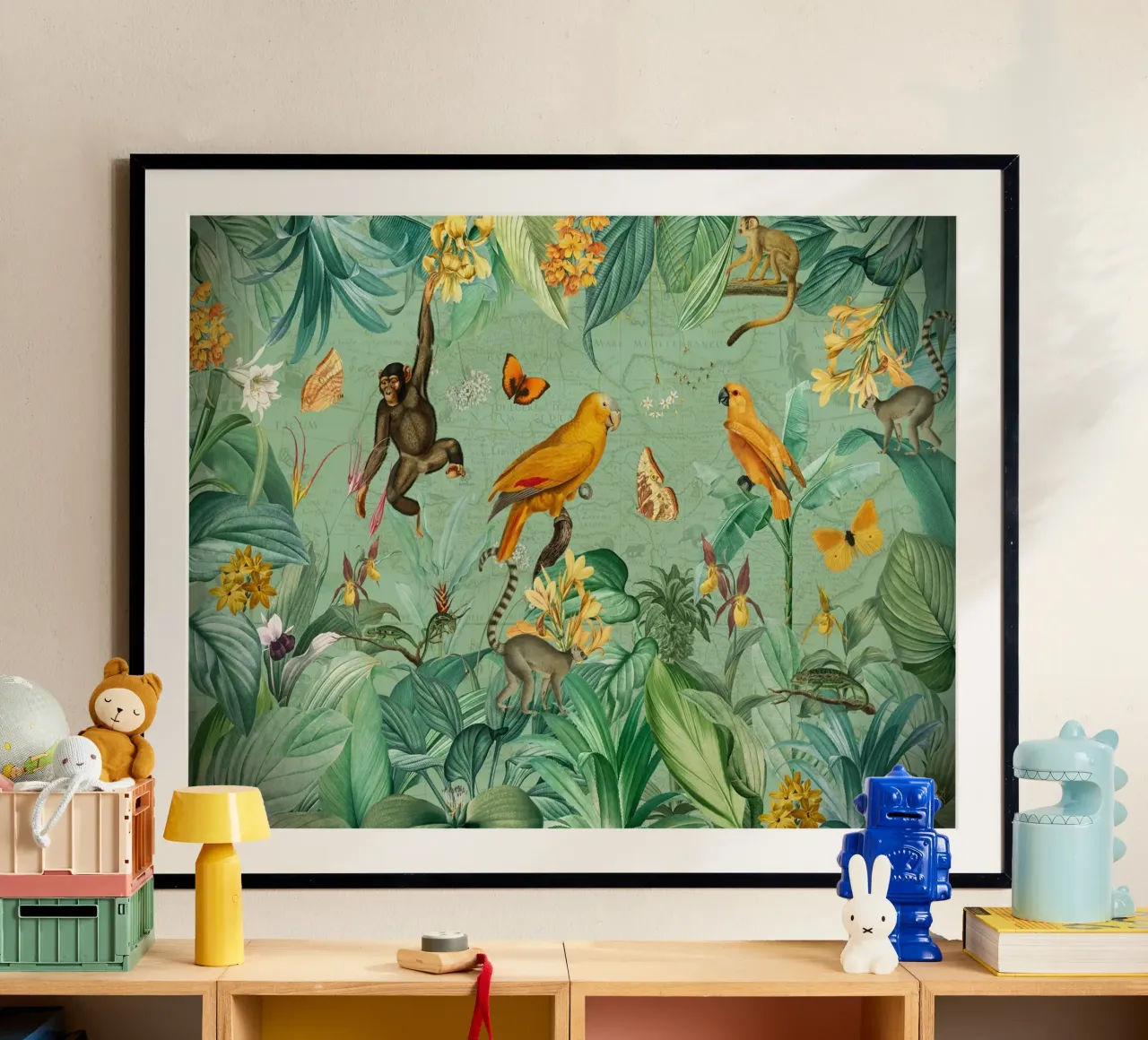 Aventuras en la jungla hahnemühle de Vintage World - Uta Naumann