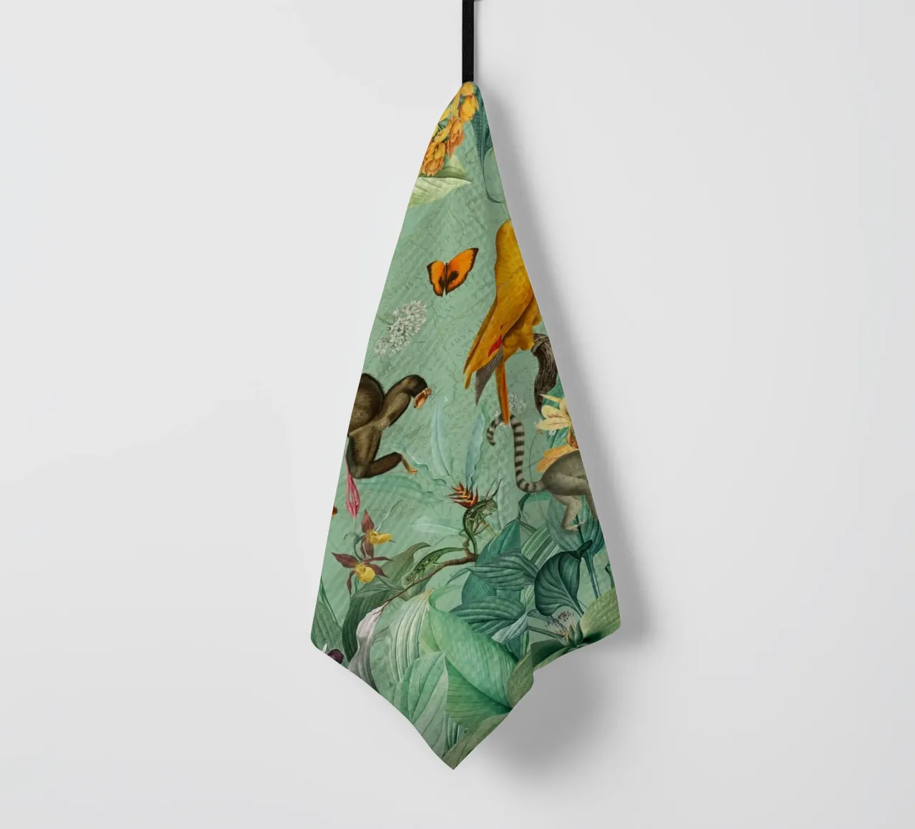 Aventures vintage dans la jungle torchon de Vintage World - Uta Naumann