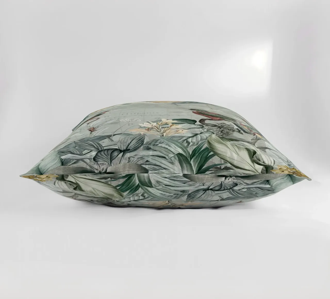 Martin pescatore d'epoca ai tropici cuscino da Vintage World - Uta Naumann