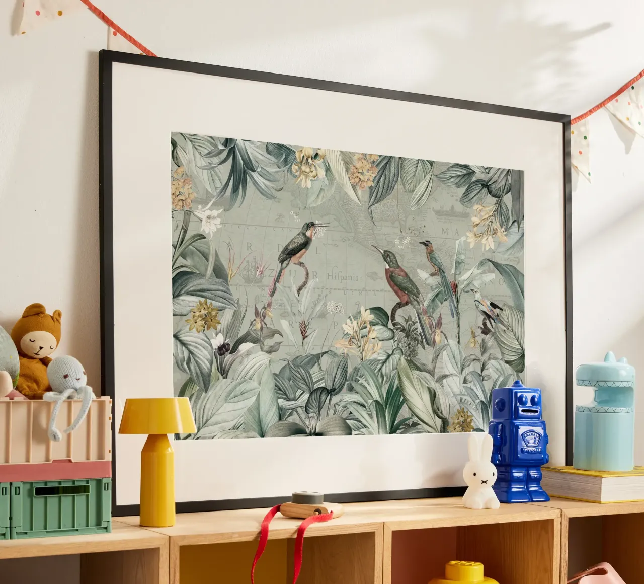 Martin pescatore d'epoca ai tropici carta hahnemühle da Vintage World - Uta Naumann