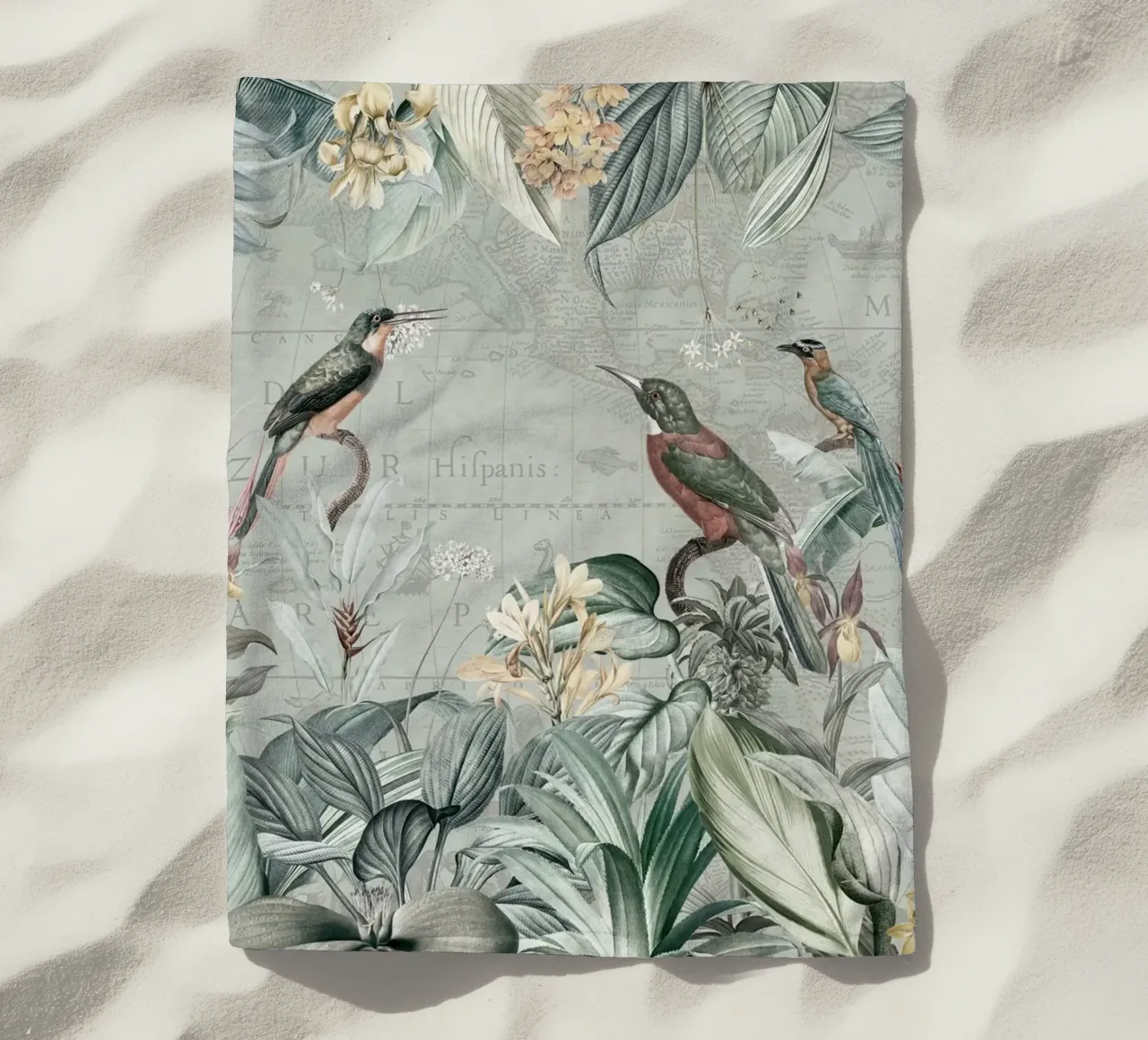 Martin pescatore d'epoca ai tropici telo mare da Vintage World - Uta Naumann