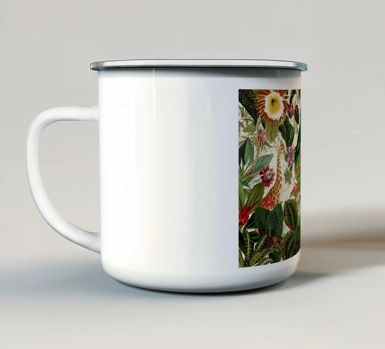 Vibrazioni esotiche vintage tazza in smalto da Vintage World - Uta Naumann