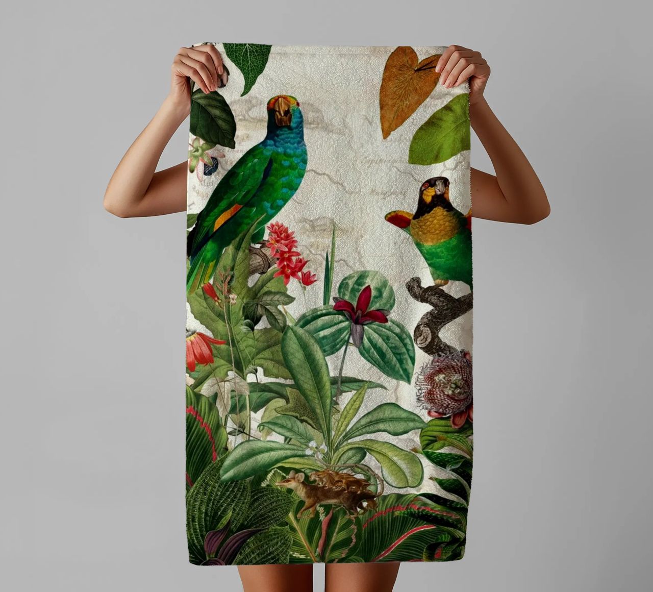 Exotic Vintage Vibes serviette de bain de Vintage World - Uta Naumann