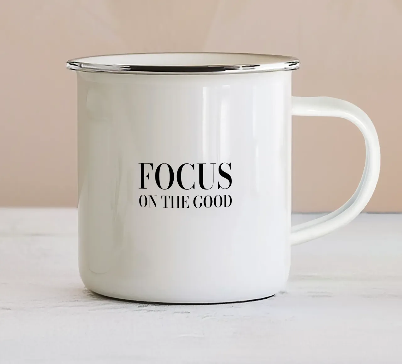 Focus on the good tazza in smalto da Magnific