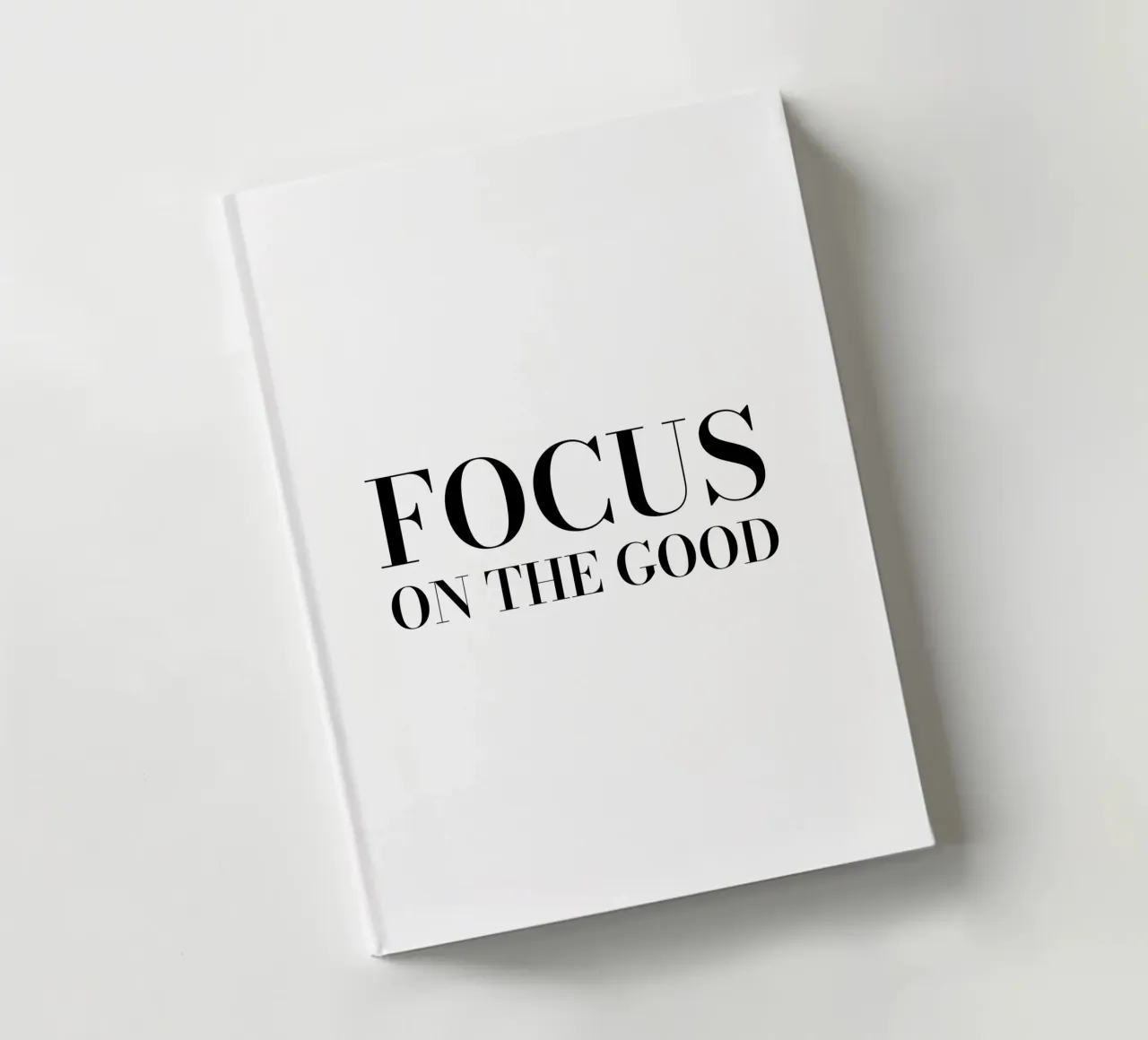 Focus on the good notebook by Magnific