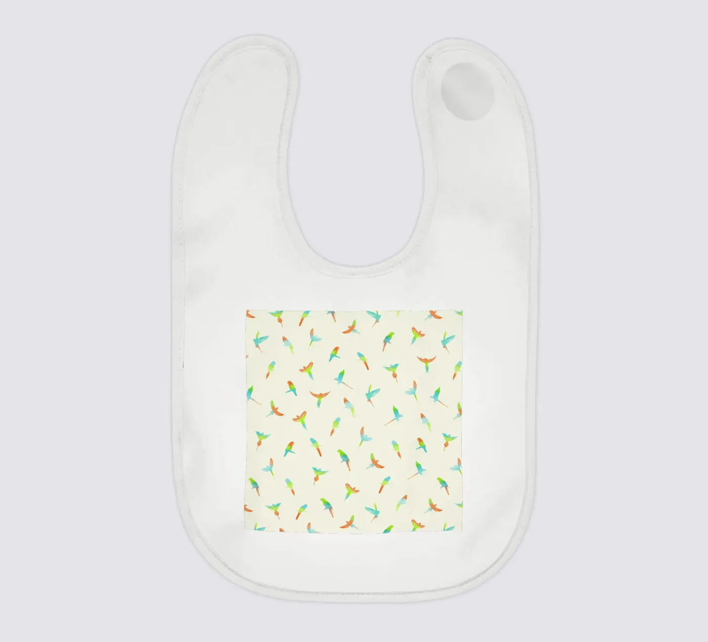 Papagei Babylätzchen von Florent Bodart