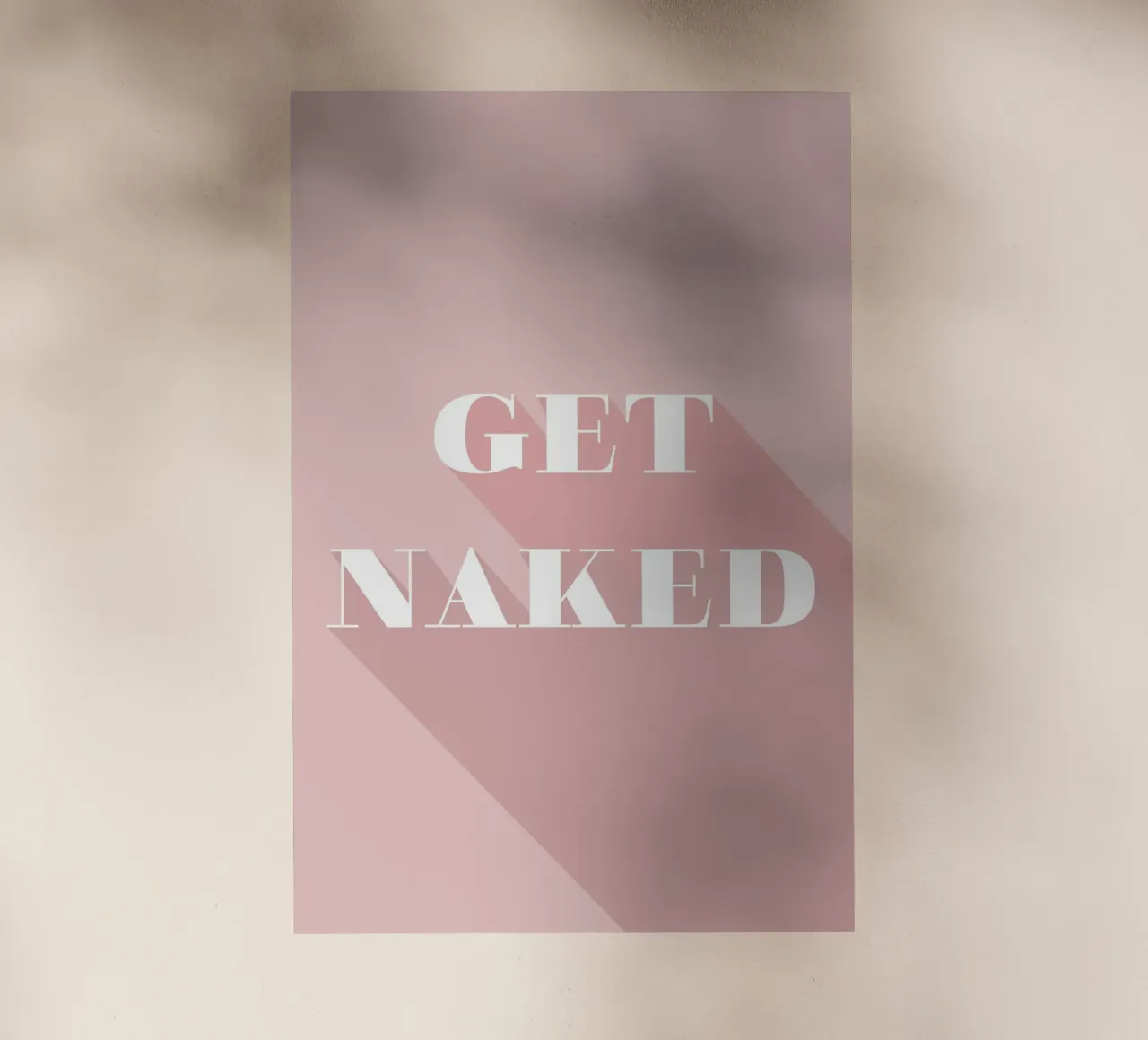 Get Naked Backlit Folie von Daily Inspiration