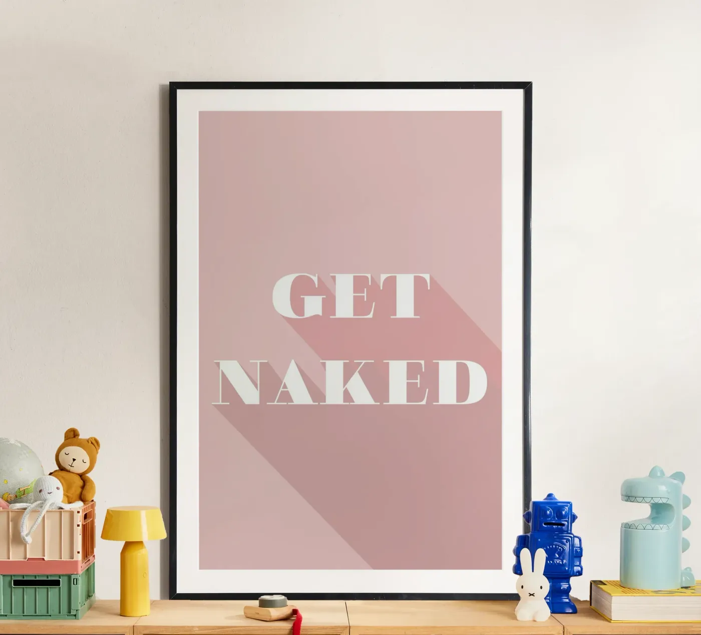 Get Naked poster da Daily Inspiration