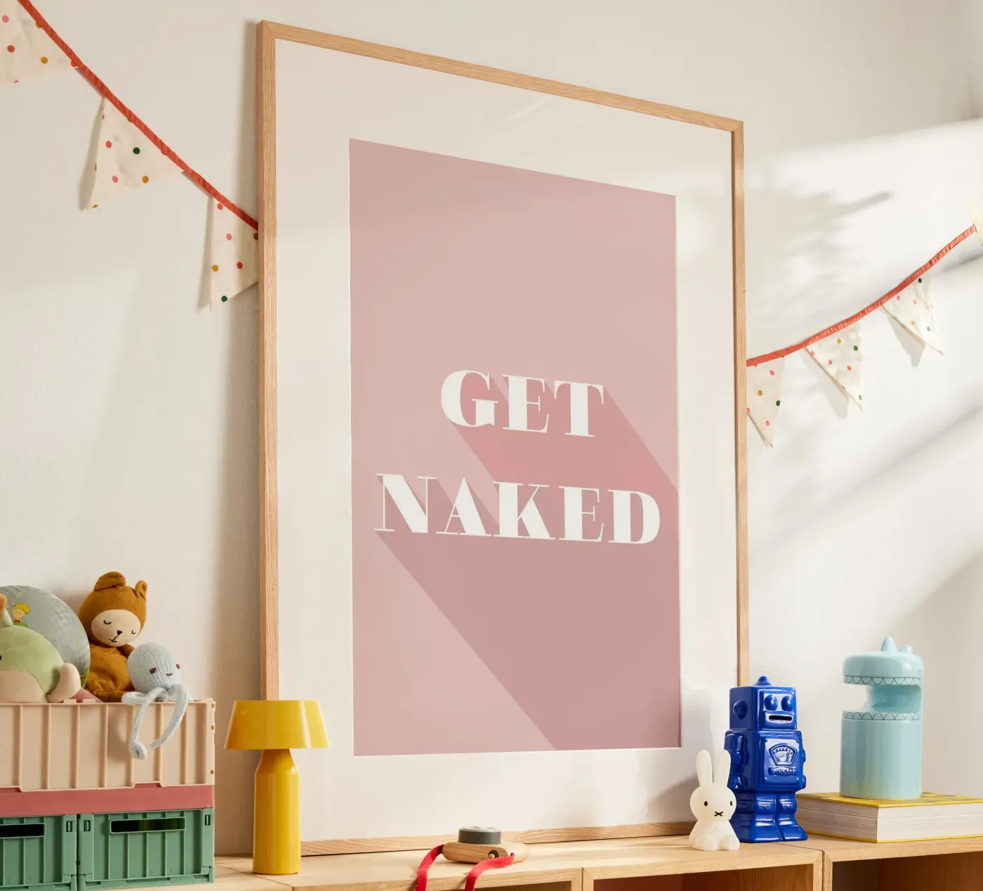 Get Naked poster da Daily Inspiration