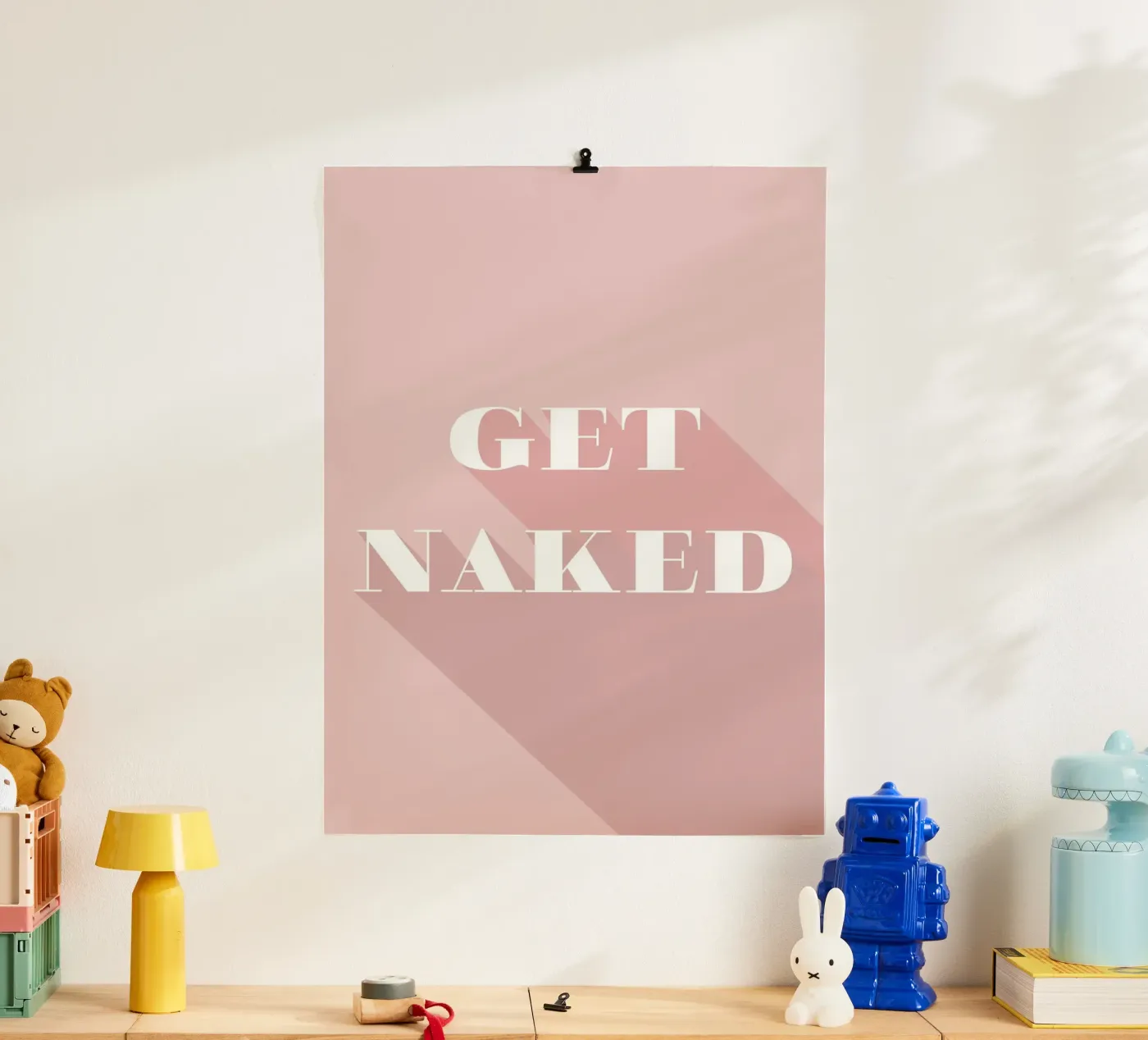 Get Naked poster da Daily Inspiration
