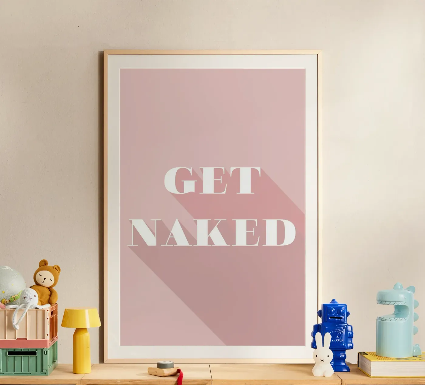 Get Naked poster da Daily Inspiration