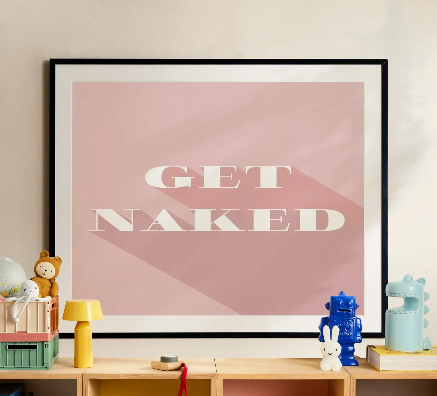Get Naked poster da Daily Inspiration