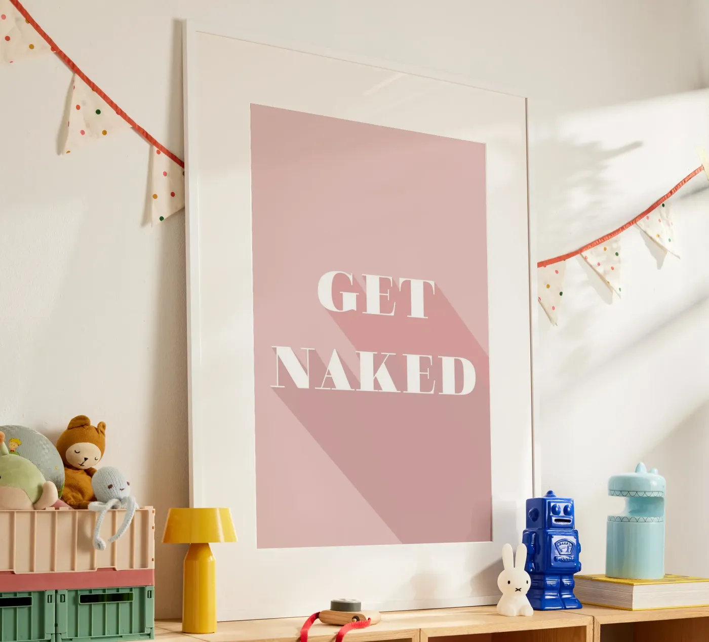 Get Naked poster da Daily Inspiration