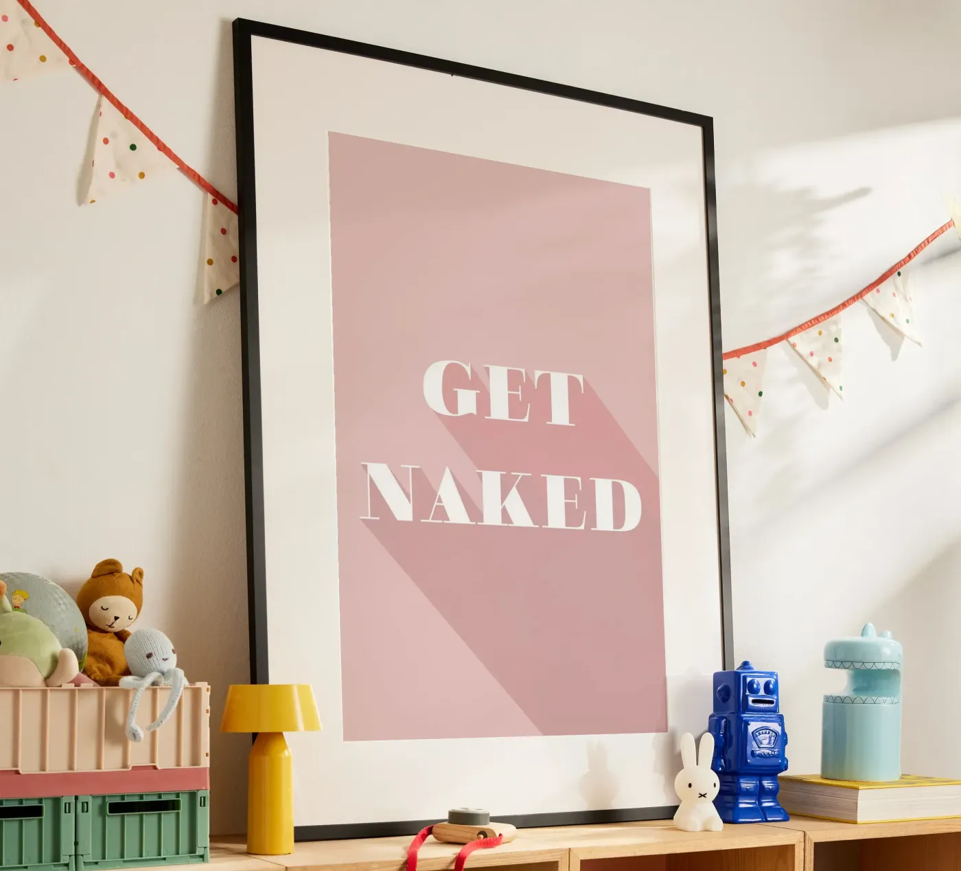 Get Naked poster da Daily Inspiration