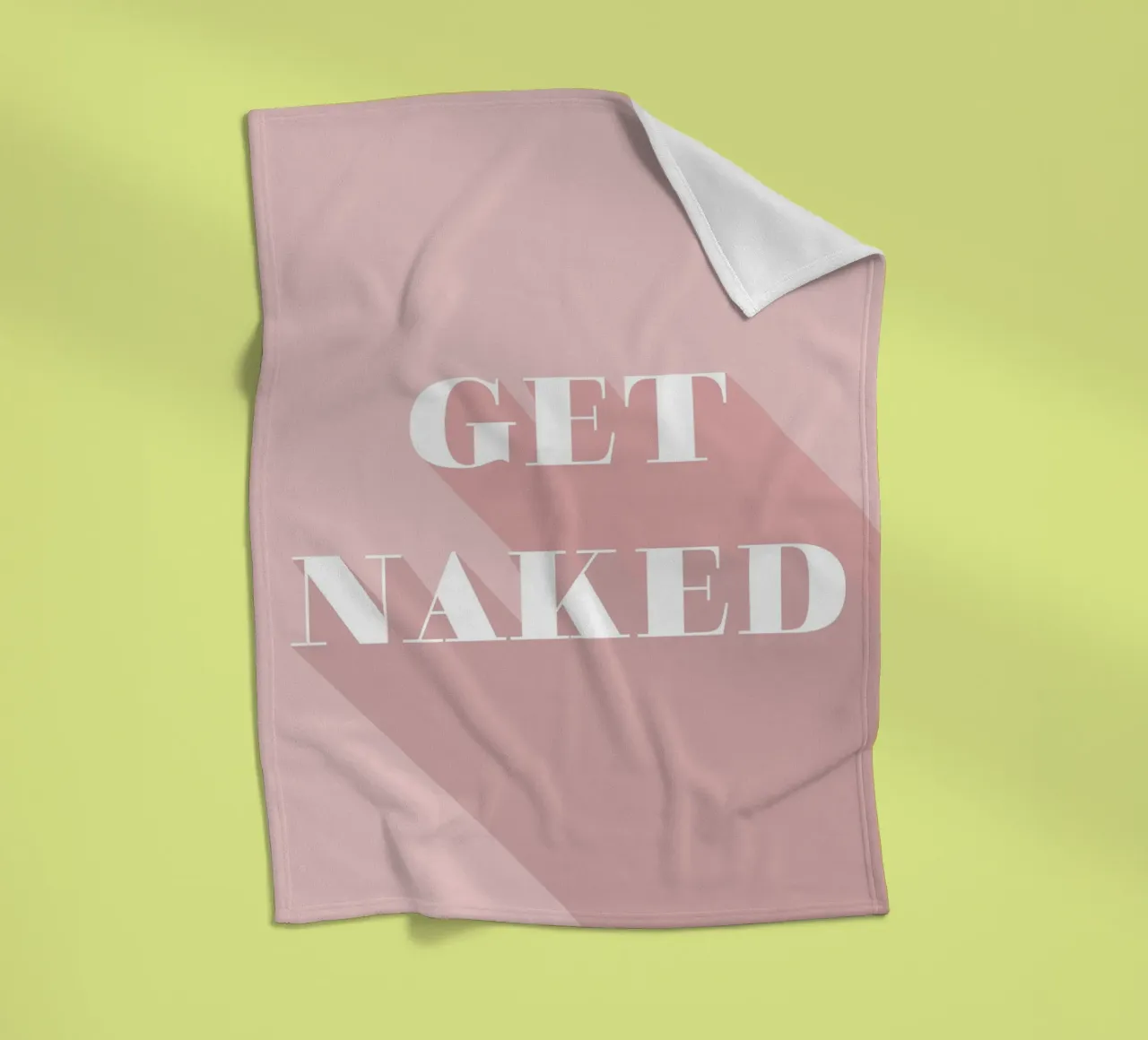 Get Naked Fleecedecke von Daily Inspiration
