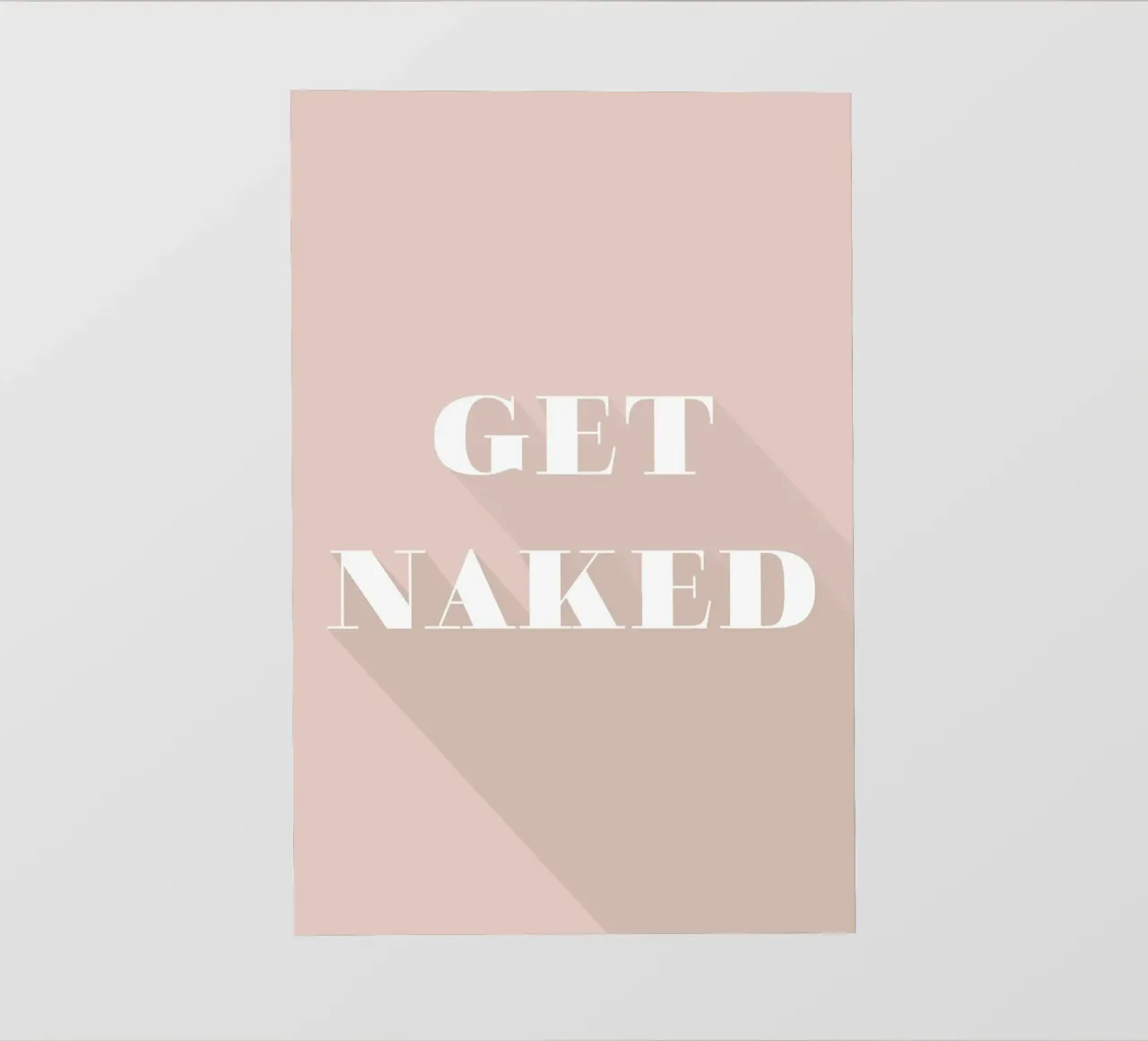 Get Naked telo in pvc da Daily Inspiration